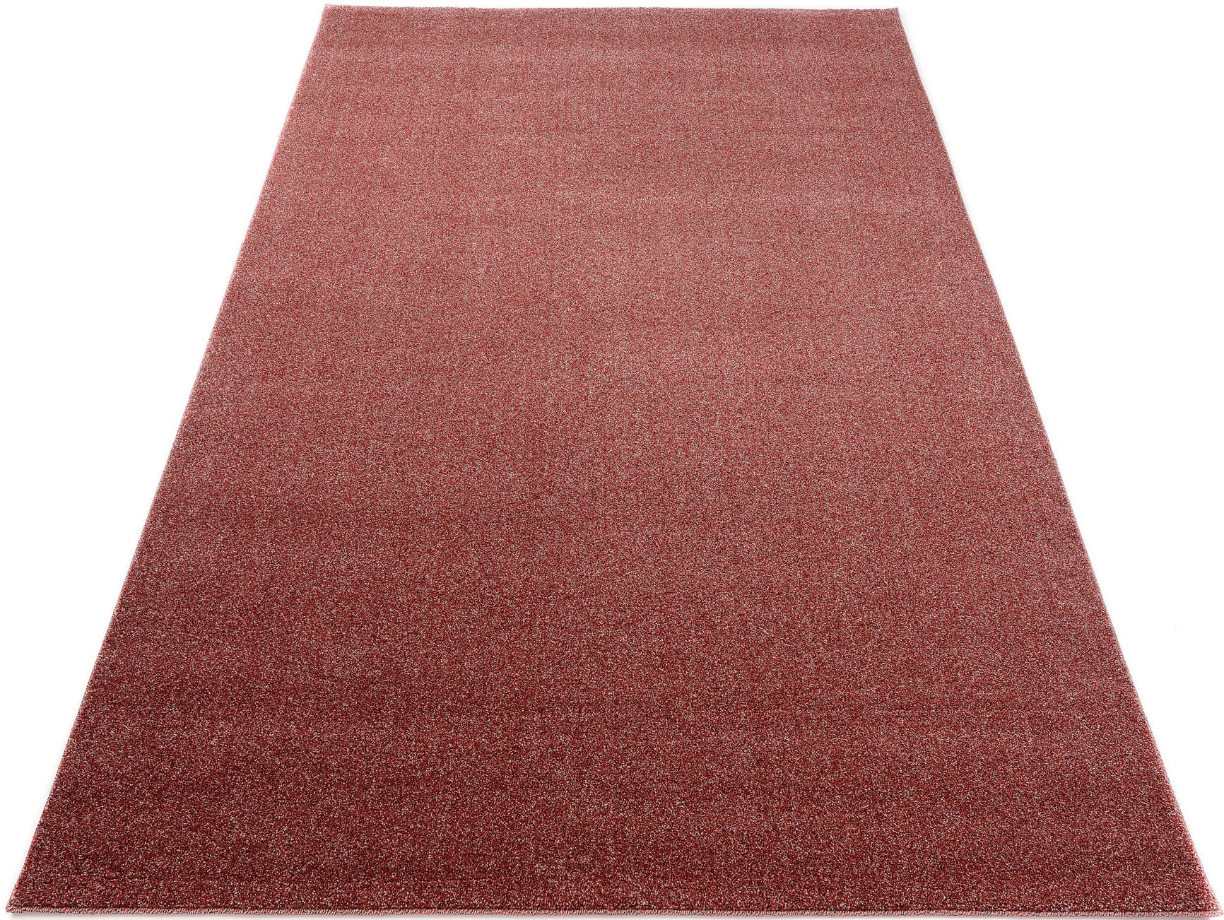 OCI DIE TEPPICHMARKE Teppich »Louvre Melange« rechteckig 13 mm Höhe Frisé Kurzflor, robust, Wohnzimmer