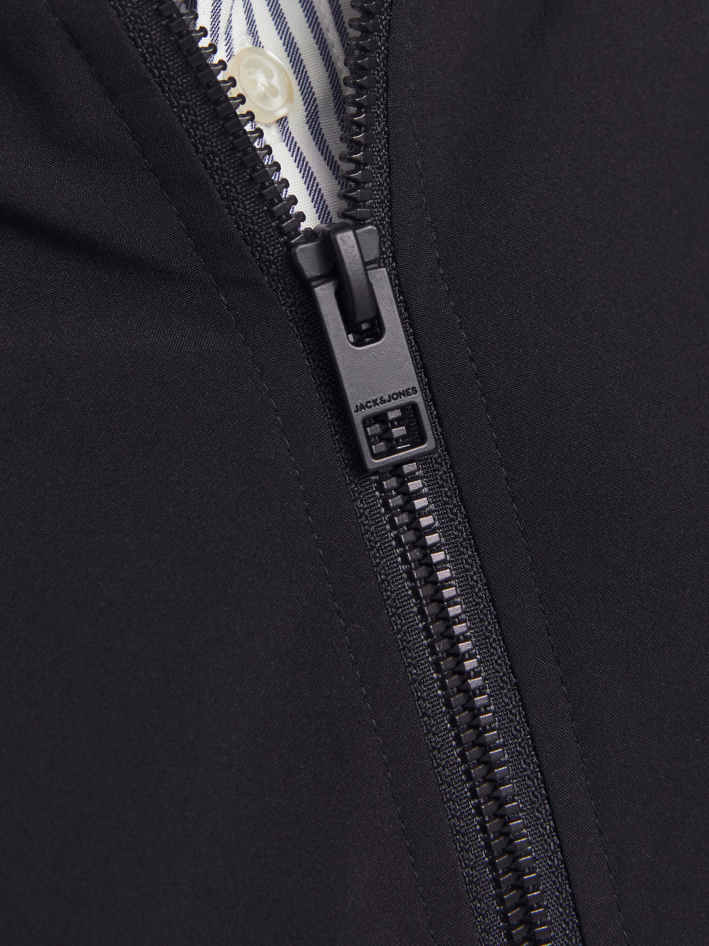 Jack & Jones Bomberjacke »JJECHARGE BOMBER JACKET NOOS«, ohne Kapuze, mit Rippbündchen