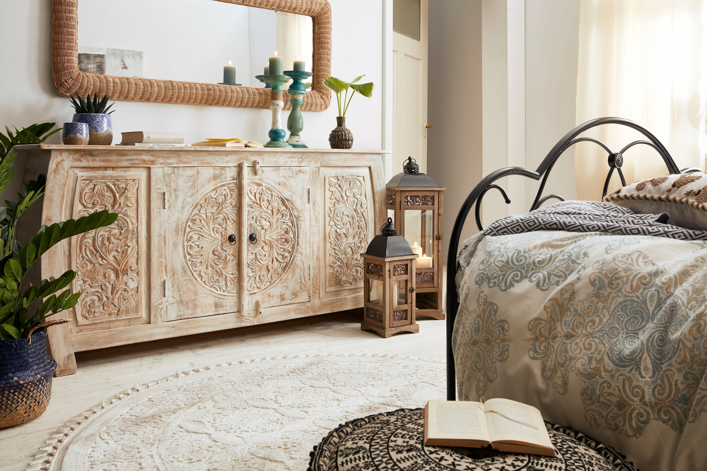 Home affaire Sideboard, Kommode, Breite 166 cm