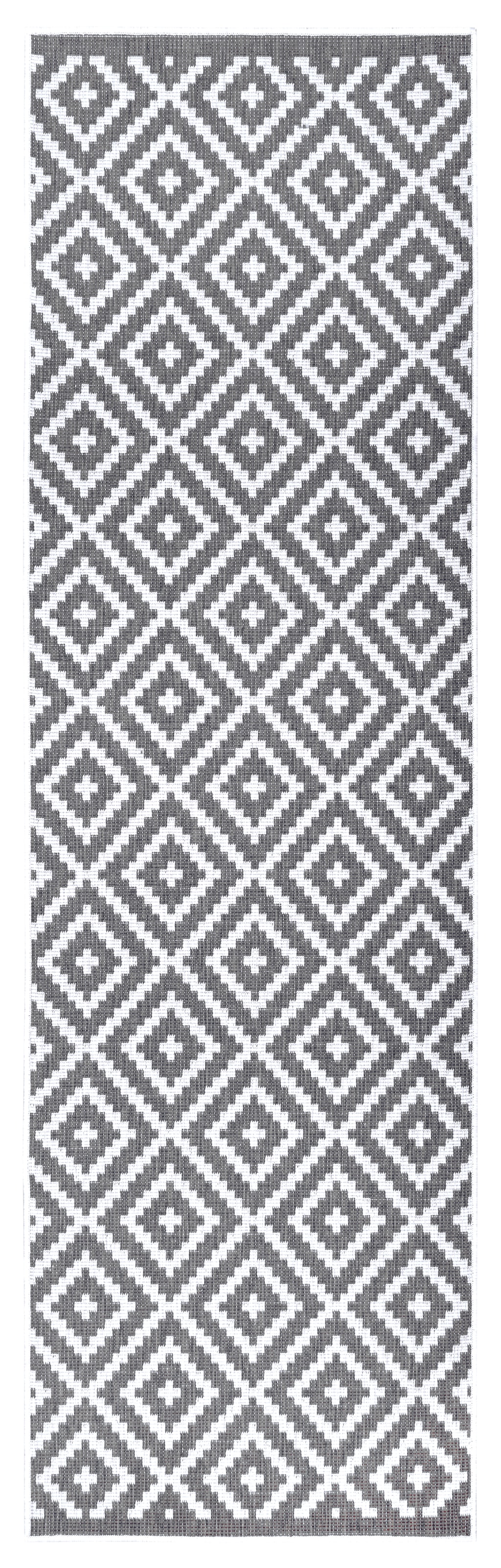 my home Läufer »Ronda Wendeteppich«, rechteckig, 5 mm Höhe, Sisal-Optik, Flachgewebe, In- und Outdoor, geometrisches Boho Design