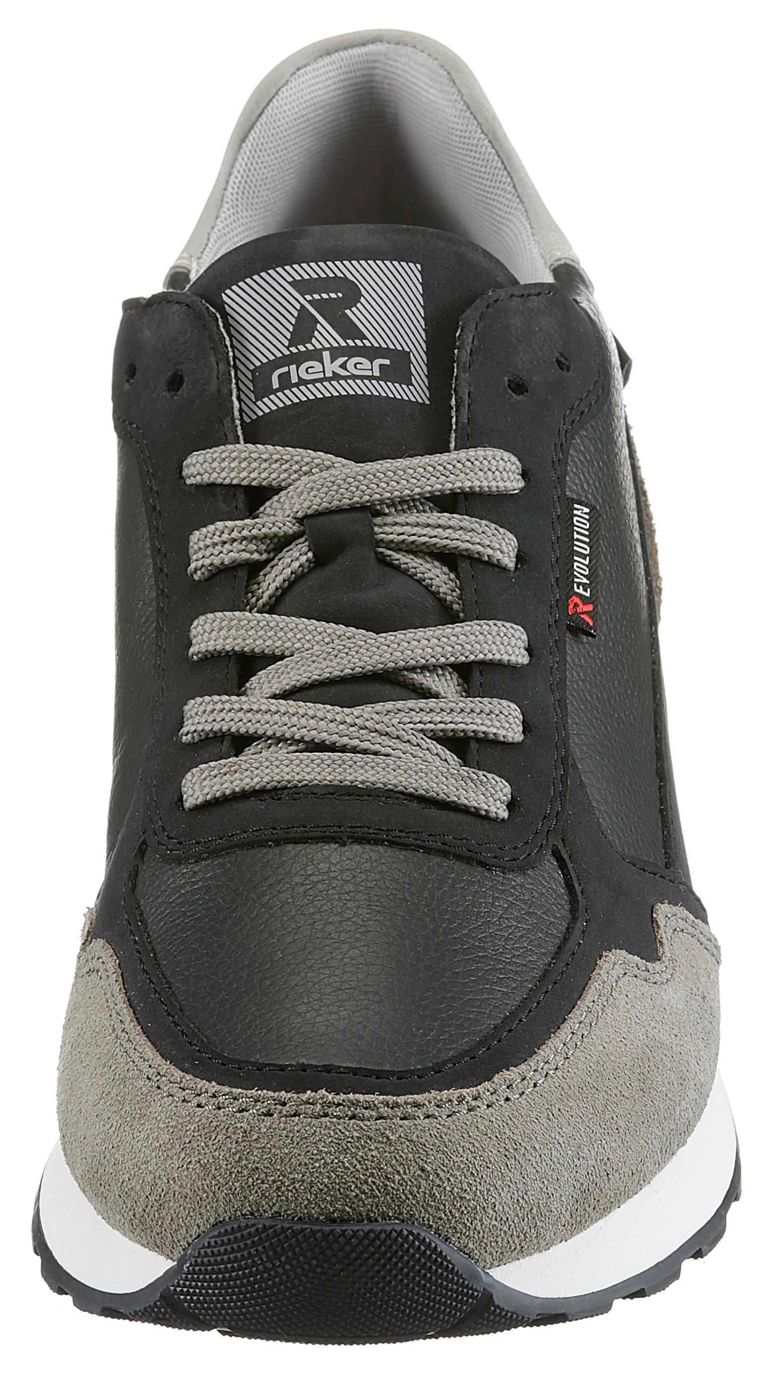 Rieker EVOLUTION Sneaker, mit gepolstertem Schaftrand, Freizeitschuh, Halbschuh, Schnürschuh