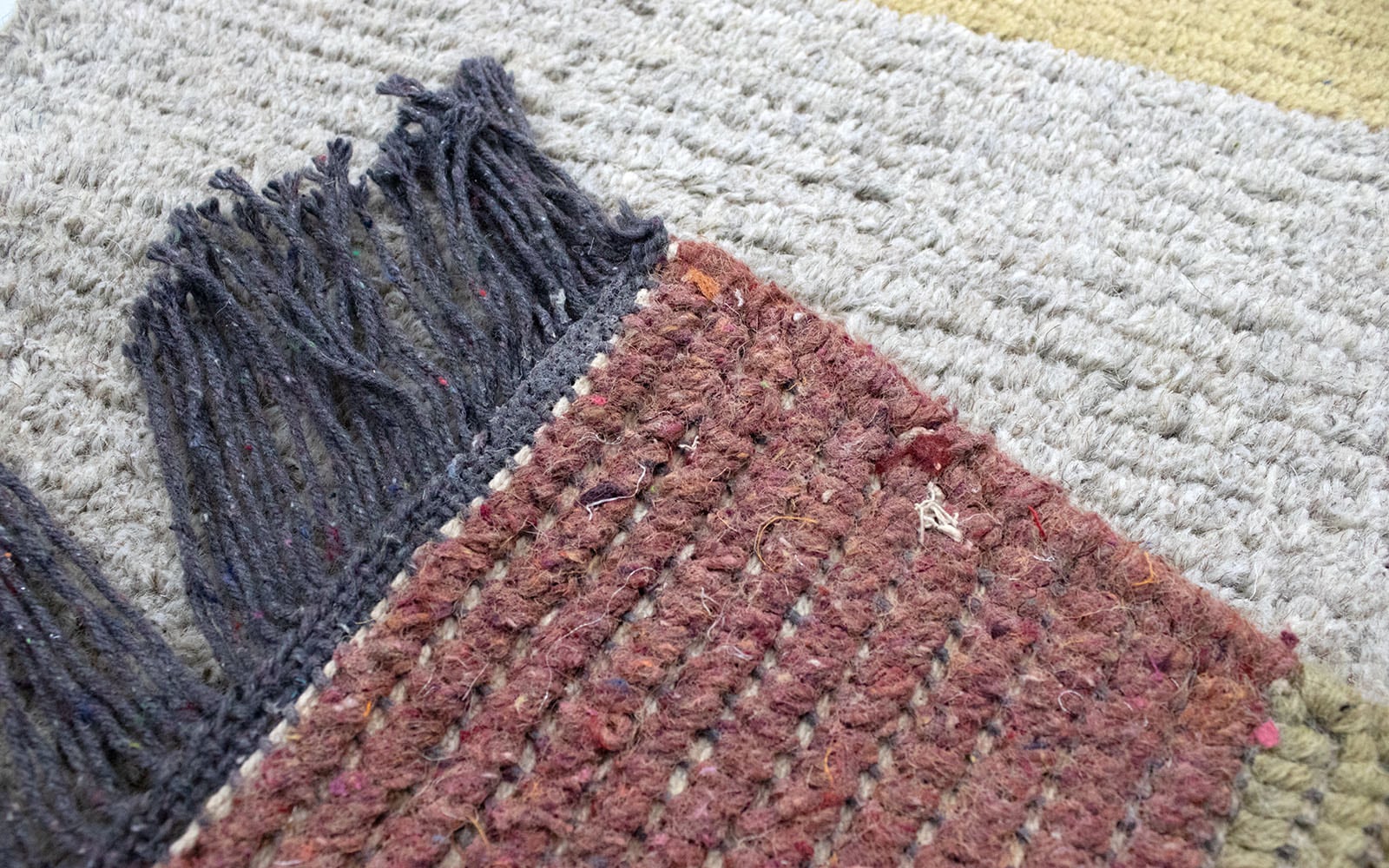 morgenland Wollteppich »Nepal handgeknüpft mehrfarbig«, handgeknüpft rechteckig, kaufen Teppich auf Rechnung