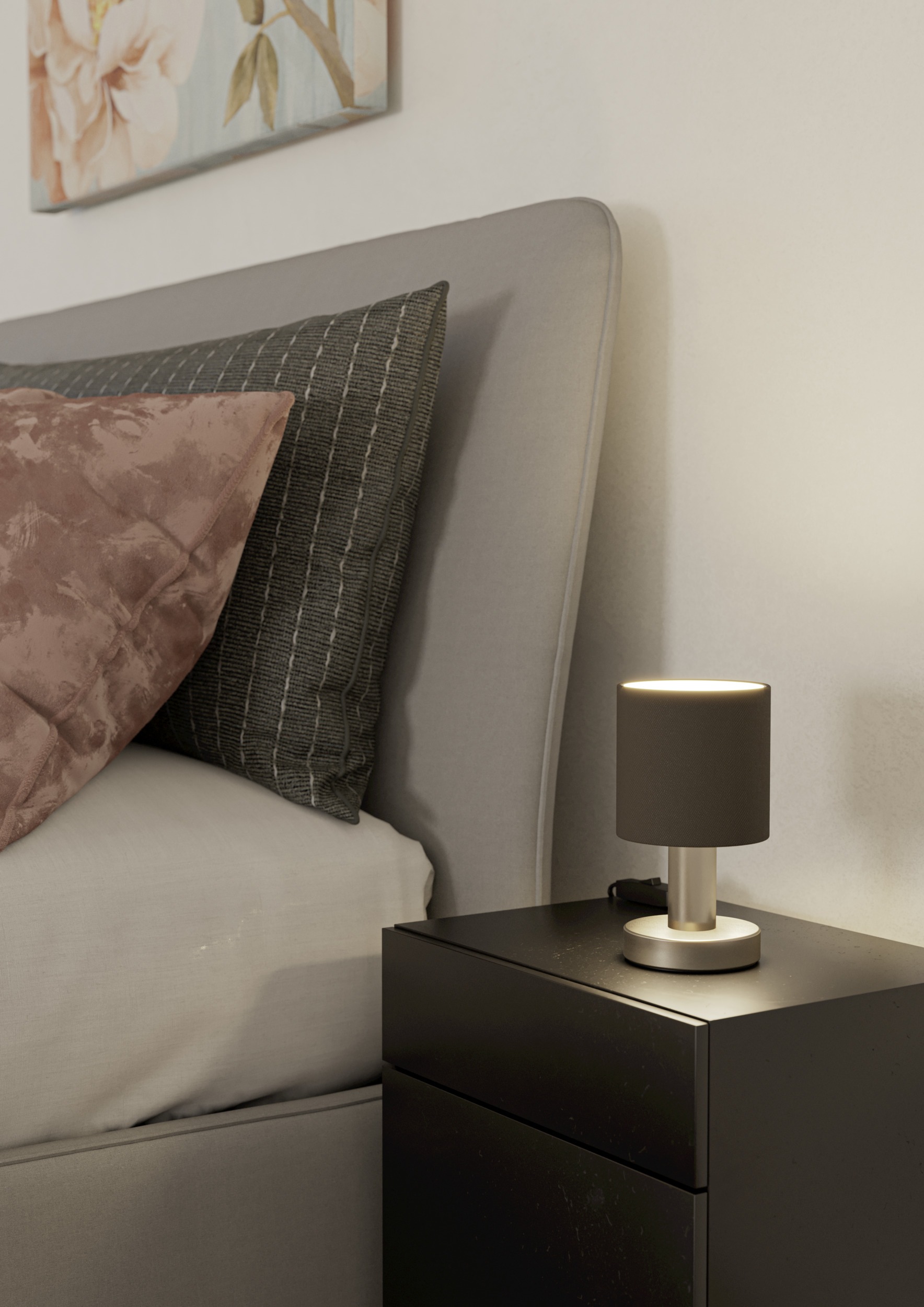 EGLO Tischleuchte »MONTETTO Tischlampe - Stahl - E14 - 1X40W - IP20« E14 1 günstig online kaufen