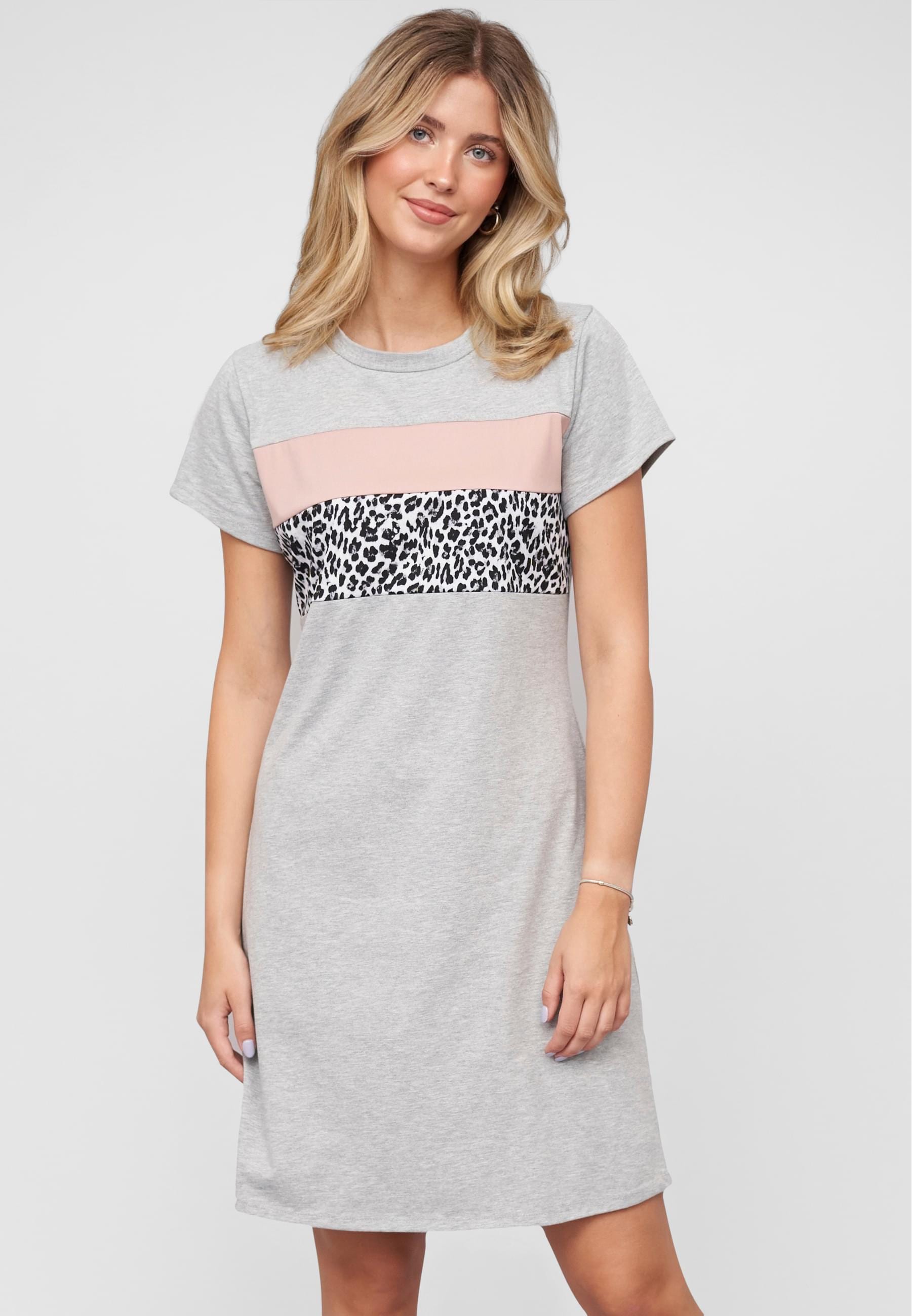 CLOUD 5IVE Shirtkleid »CLOUD 5IVE T-Shirt Dress Colorblock« 1 Stk. tlg.