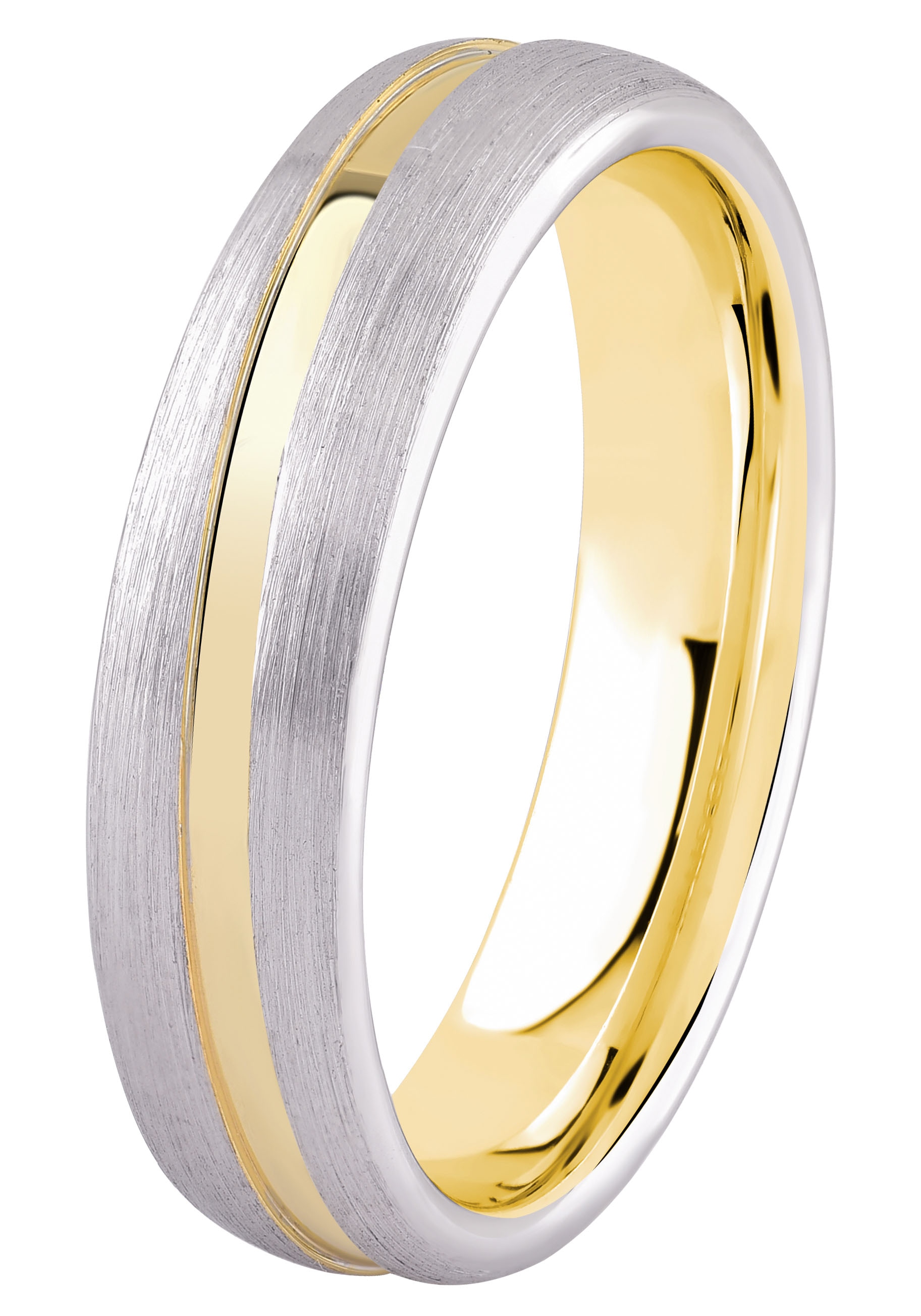DOOSTI Trauring »Schmuck Geschenk Silber 925 Trauring Ehering Partnerring LIEBE«, wahlweise mit oder ohne Zirkonia