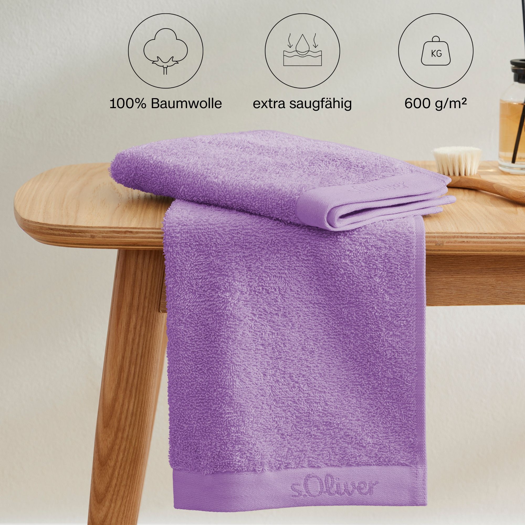 s.Oliver Handtuch Set »s. Oliver, besonders weich und saugfähig«, (Set, 3 S günstig online kaufen
