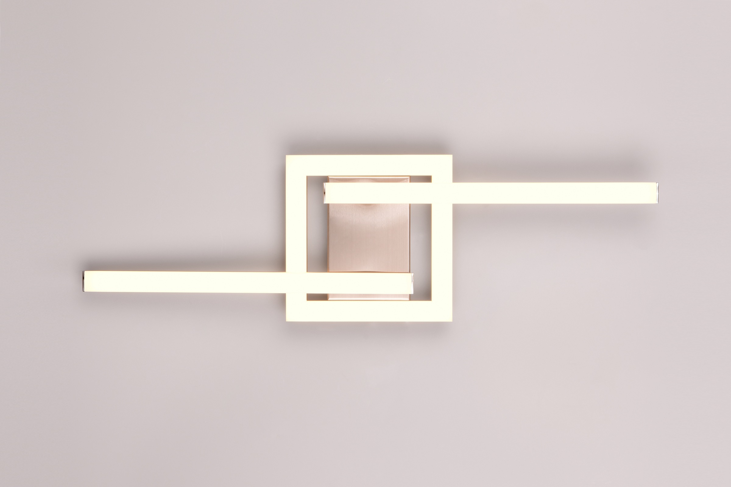 my home LED Deckenleuchte »DAVINIA, als Deckenlampe oder Wandlampe mögl, LED Stäbe schwenkbar«, 1 flammig, Leuchtmittel LED-Board | LED fest integriert, warmweiß 3000K 1860 Lumen 54x16 cm beweglich Flurlampe Wohnzimmerlampe