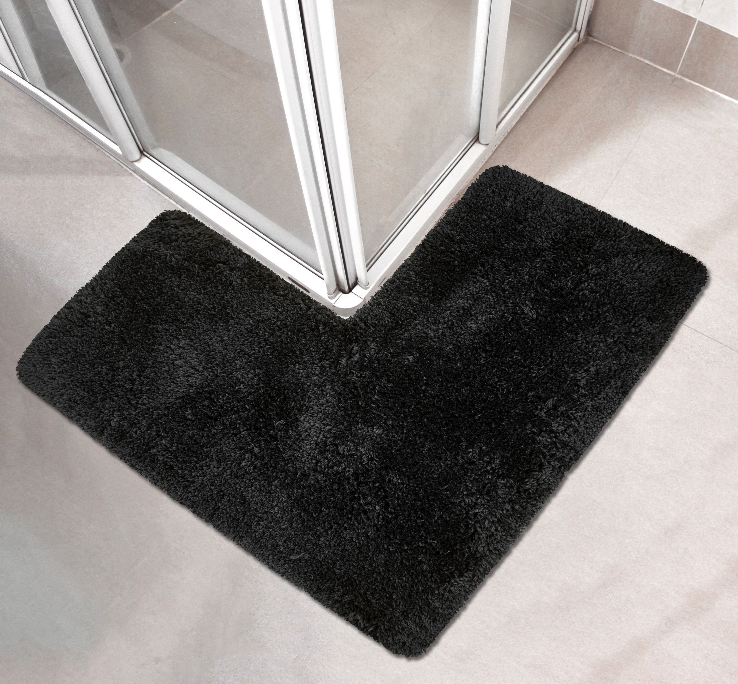 my home Badematte »Sanremo, Badvorleger, Badezimmer Teppich, sehr weich«, r günstig online kaufen