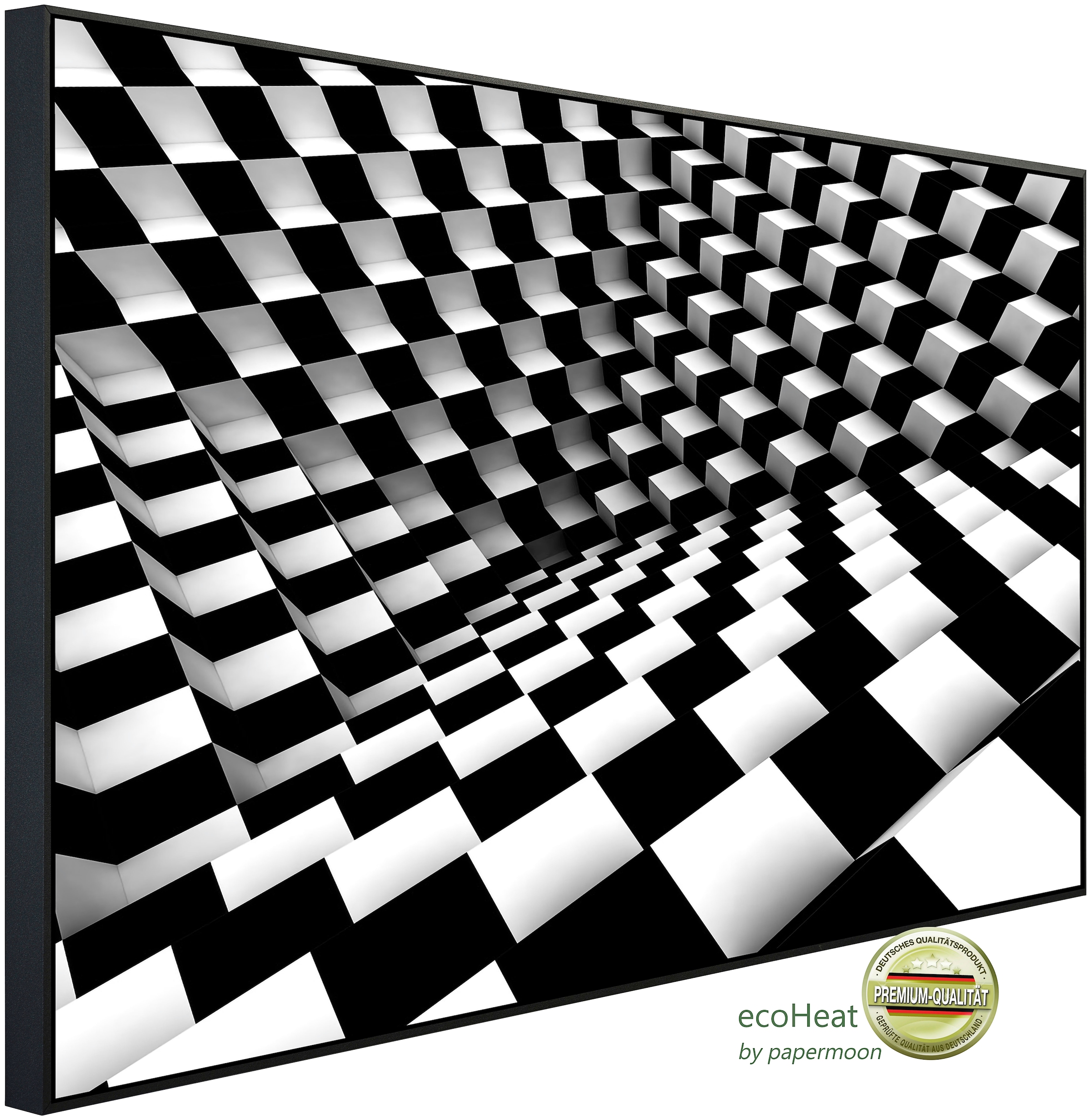 Papermoon Infrarotheizung »Abstrakte Geometrie«, sehr angenehme Strahlungsw günstig online kaufen