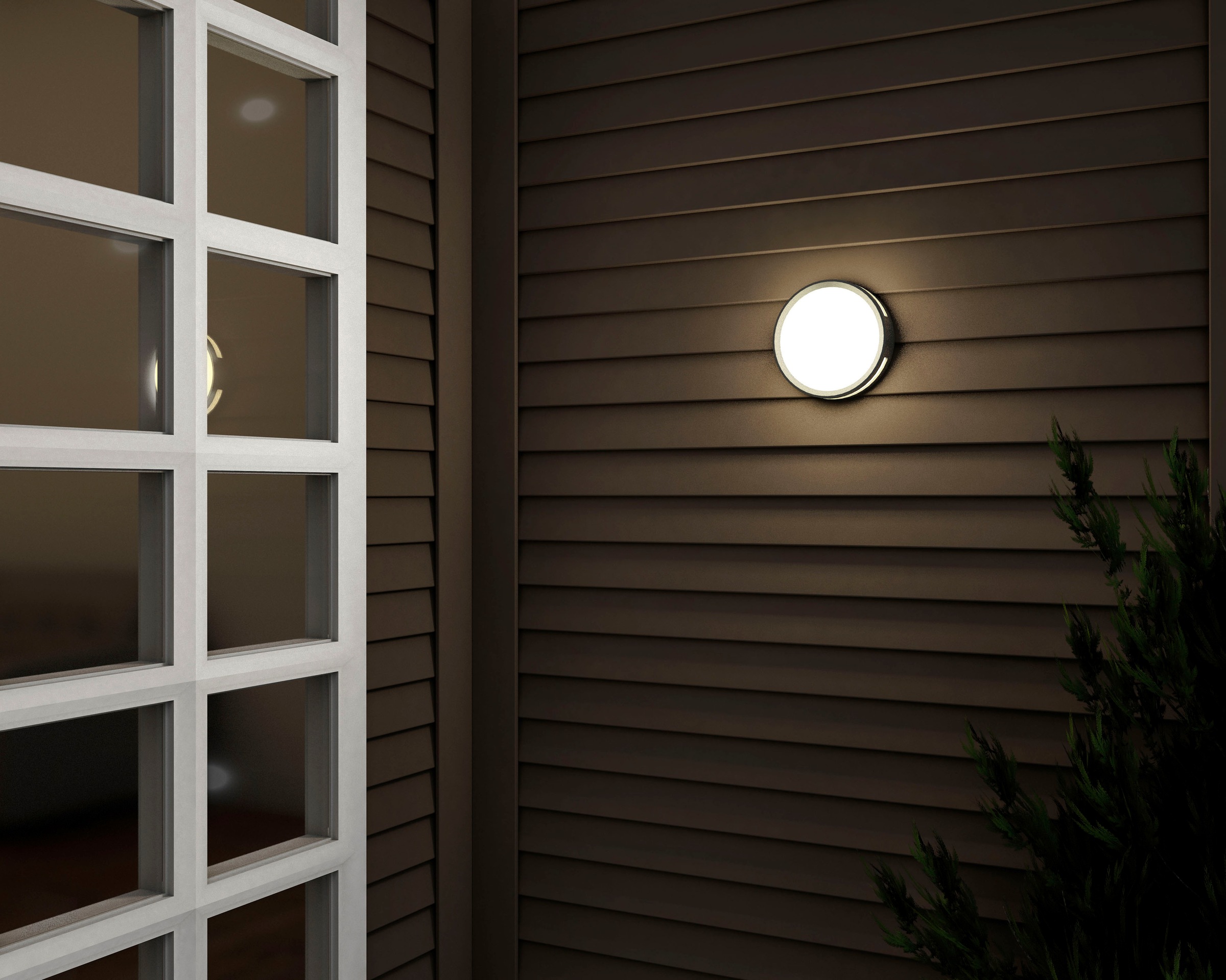 LUTEC LED Außen-Wandleuchte »ROLA«, Leuchtmittel LED-Modul | LED fest integriert