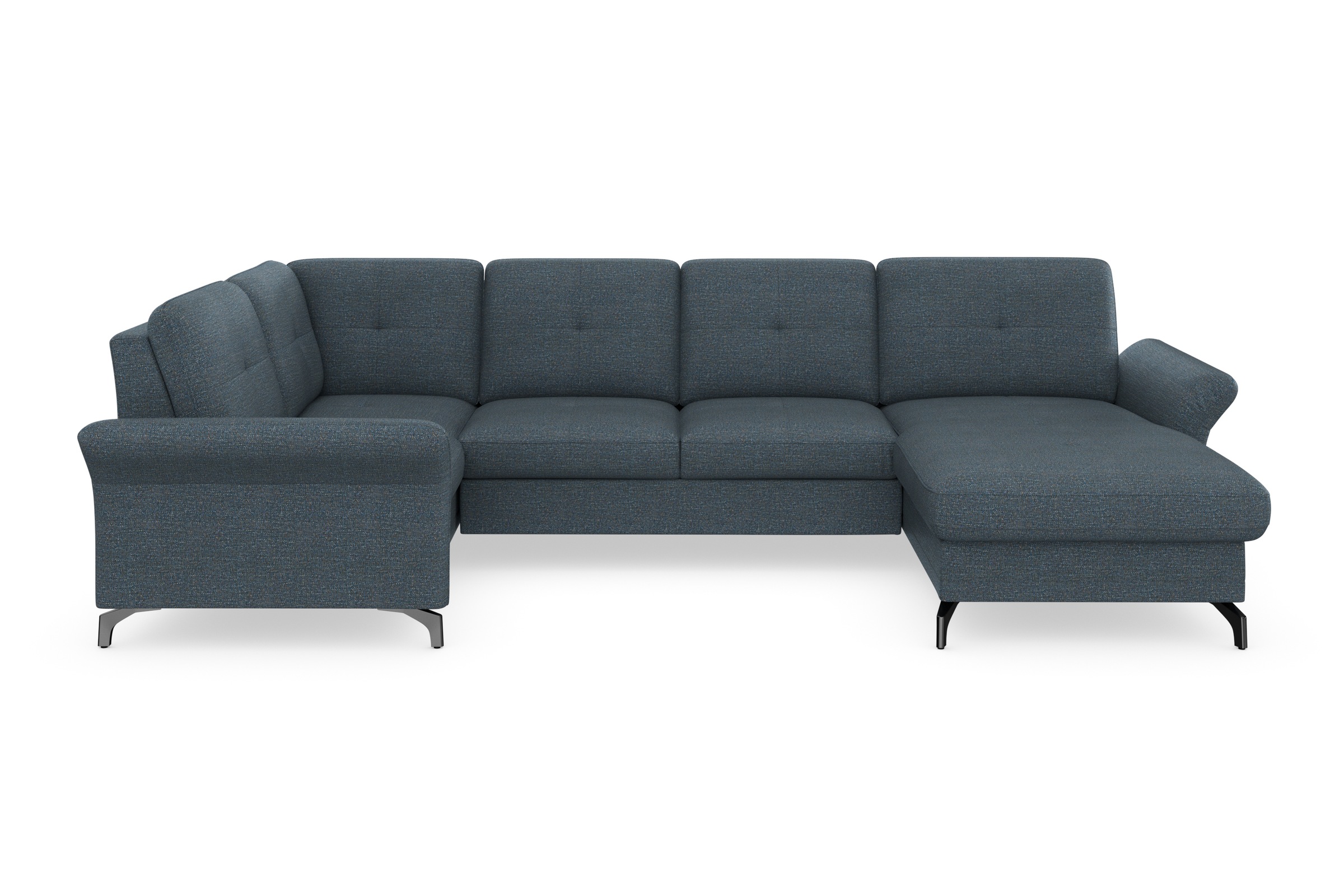 Home affaire Wohnlandschaft »Calando U-Form« wahlweise mit Bettfunktion, Be günstig online kaufen