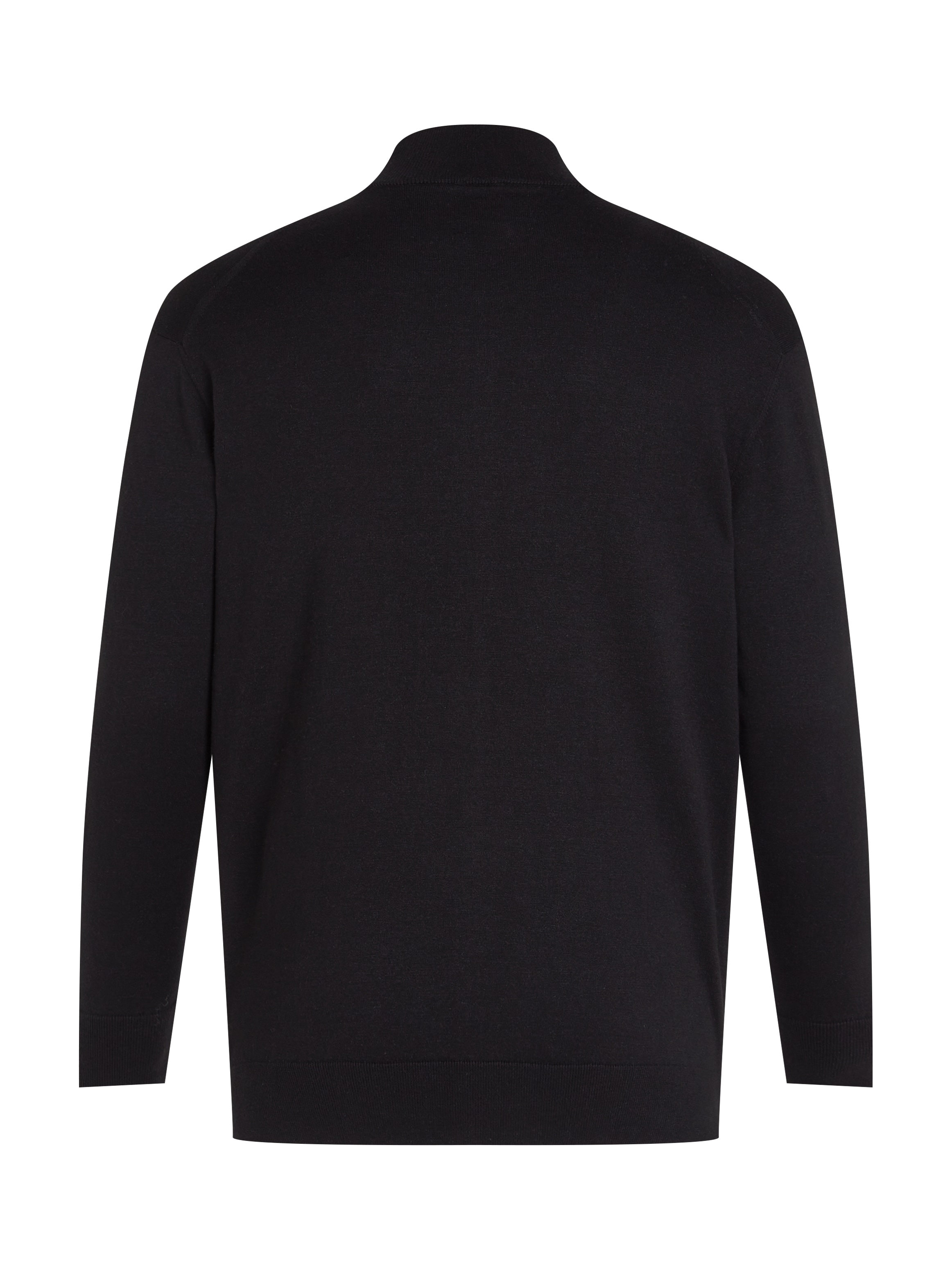 Calvin Klein Big&Tall Sweatshirt »BT_COTTON SILK BLEND ZIP JACKET«, in Großen Größen mit Logoprint