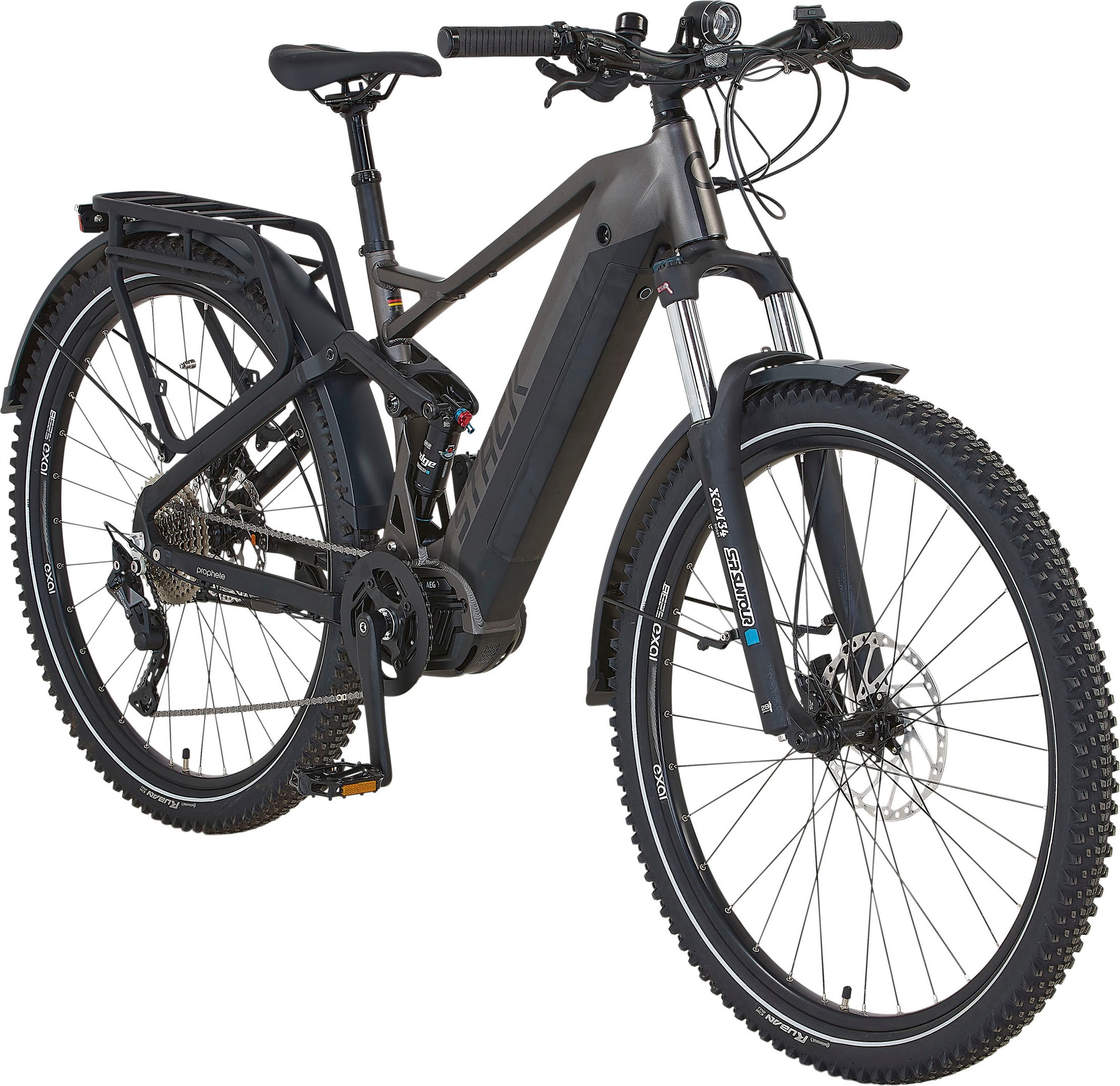Prophete E-Bike »Stack 5.8«, 10 Gang, Shimano, Deore, Mittelmotor 250 W