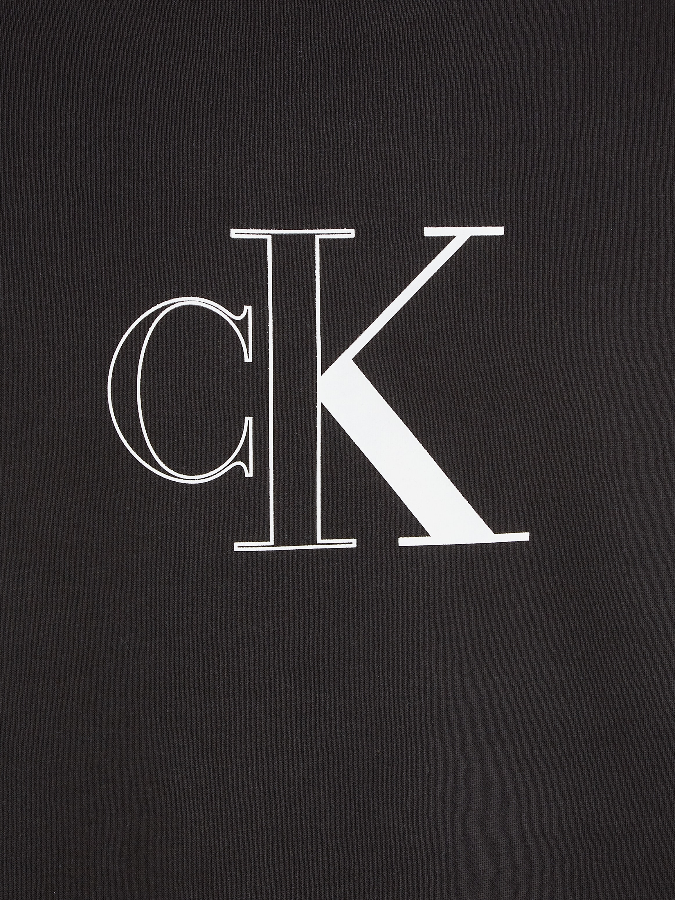 Calvin Klein Jeans Sweatshirt »OUTLINE MONOLOGO CREW NECK«, mit Markenlabel