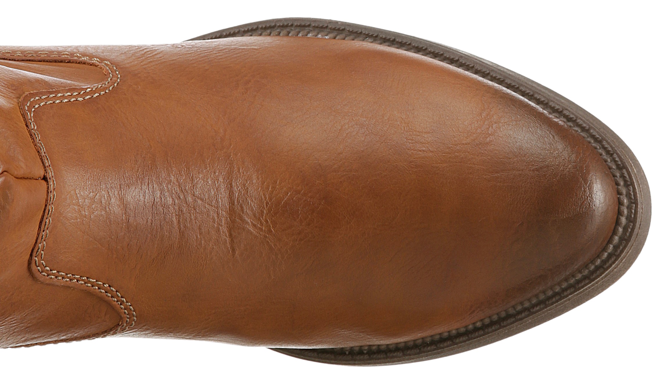 Rieker Westernstiefelette, Cowboyboots, slouchy Schaft, Blockabsatz, mit Innen-Reißverschluss