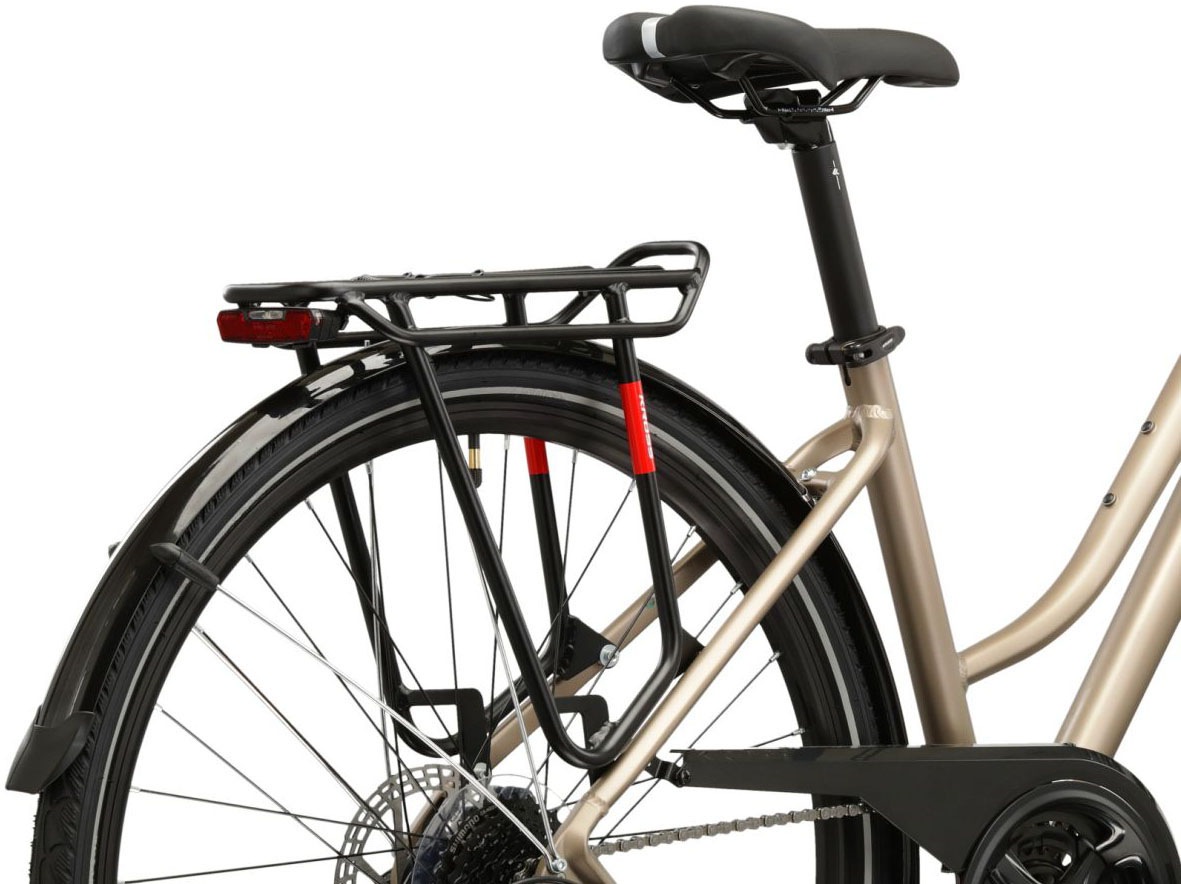 Kross Trekkingrad »Damen-Trekkingrad 28" Trans 3.0 Braun 24 Gänge« 24 Gang Shimano ACERA M3020 Schaltwerk Kettenschaltung