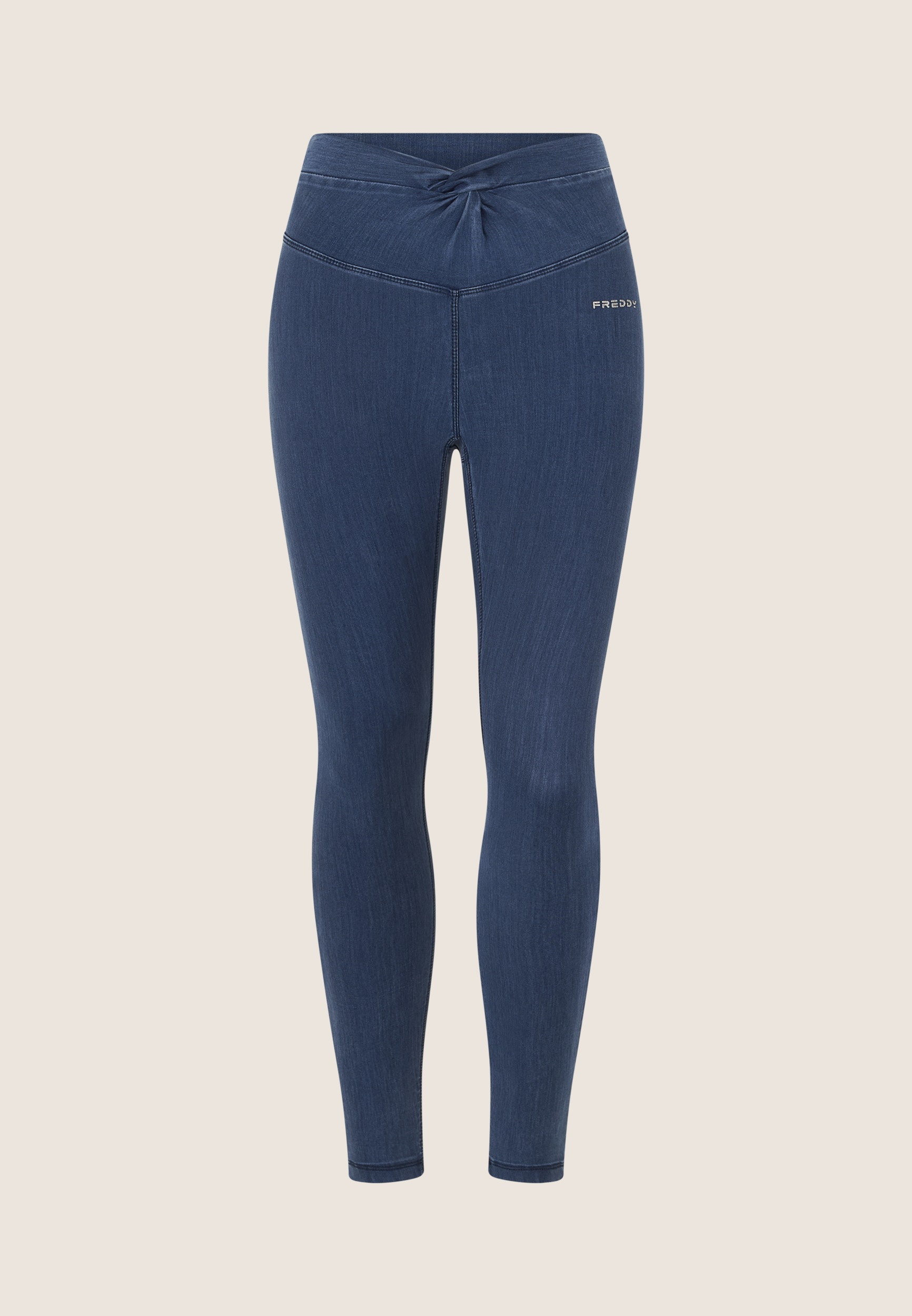 Freddy 7/8-Hose »NOW YOGA CORE SUPERSKINNY 7/8«, in 7/8-Länge, mit Knotendetail am Bund