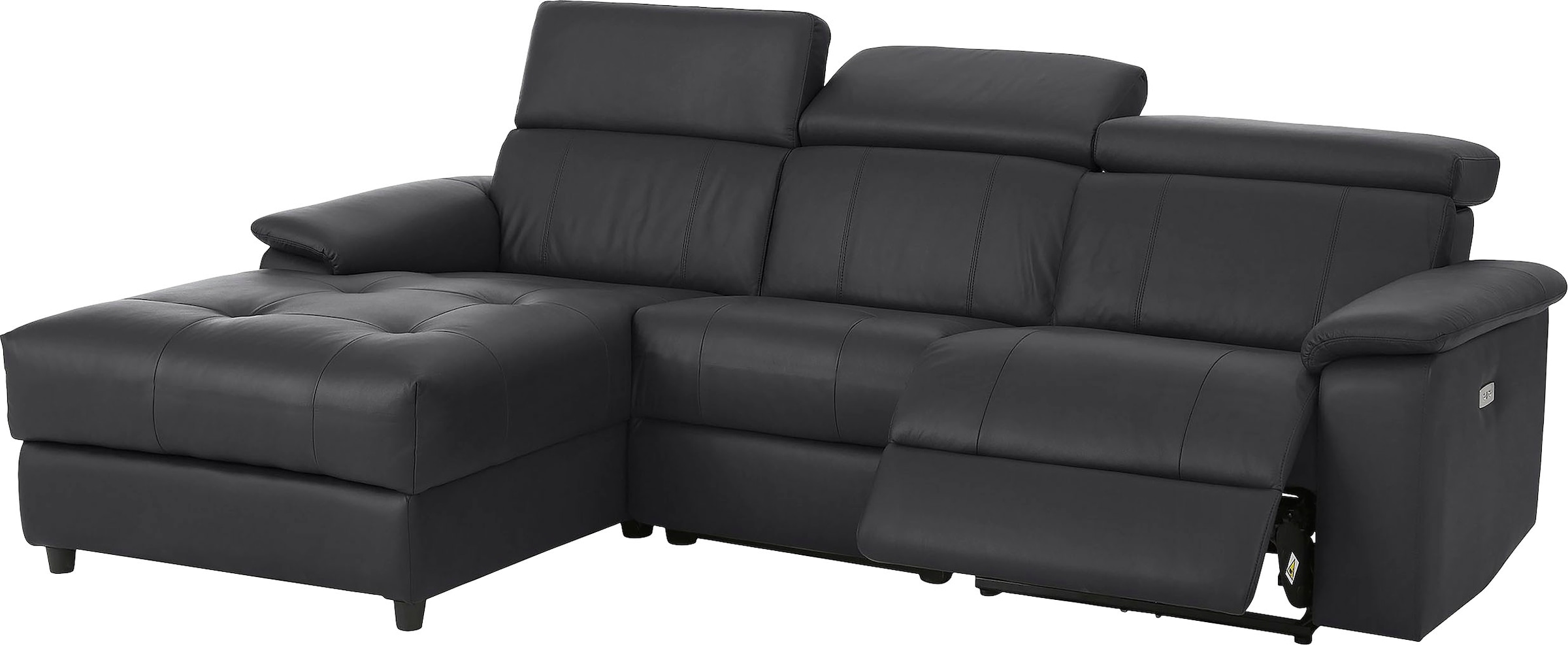 Home affaire Ecksofa »Binado, L-Form,«, mit manueller oder elektrischer Relaxfunktion mit USB-Anschluss
