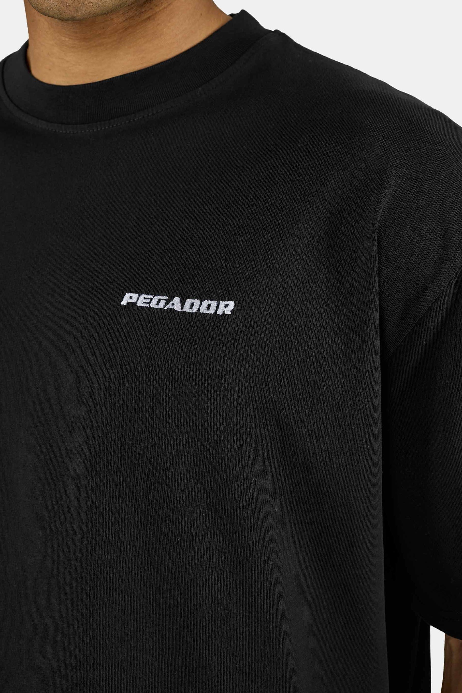 PEGADOR T-Shirt »LOGO OVERSIZED TEE« Baumwolle, oversize