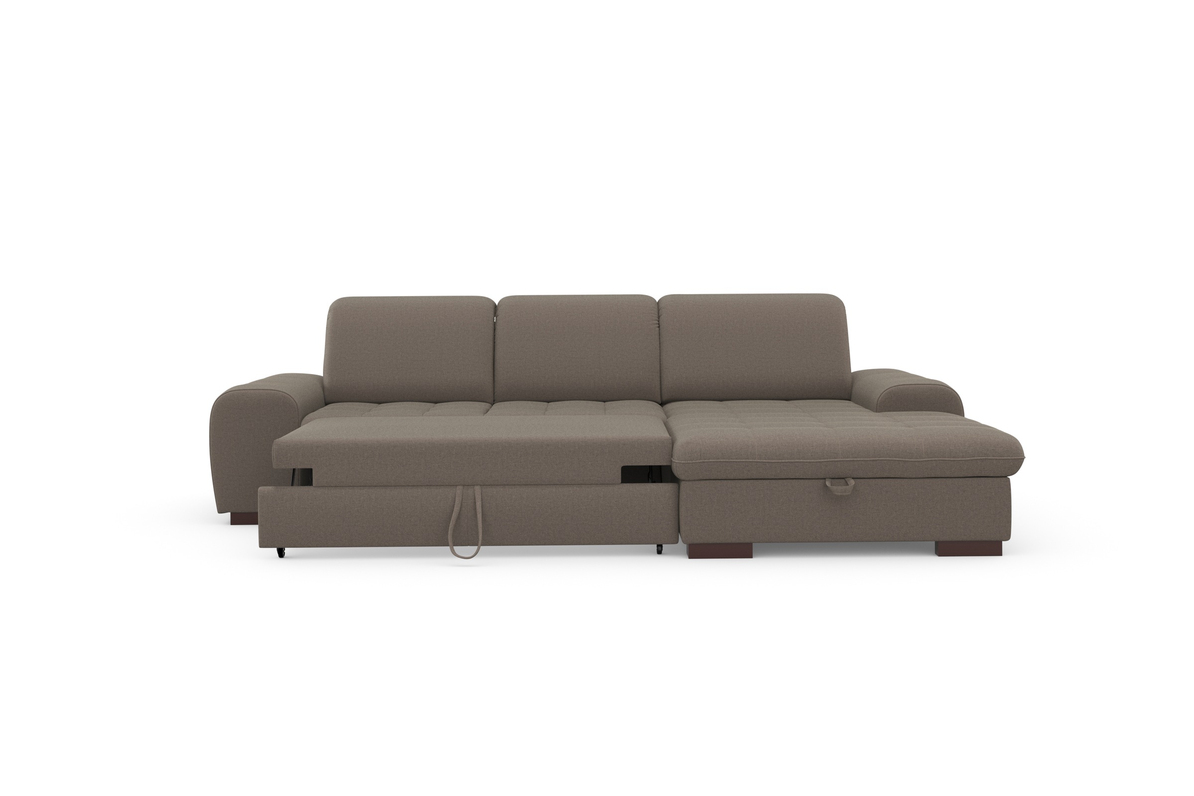 sit&more Ecksofa »Luxor L-Form«, wahlweise mit Bettfunktion, Bettkasten und Kopfteilverstellung
