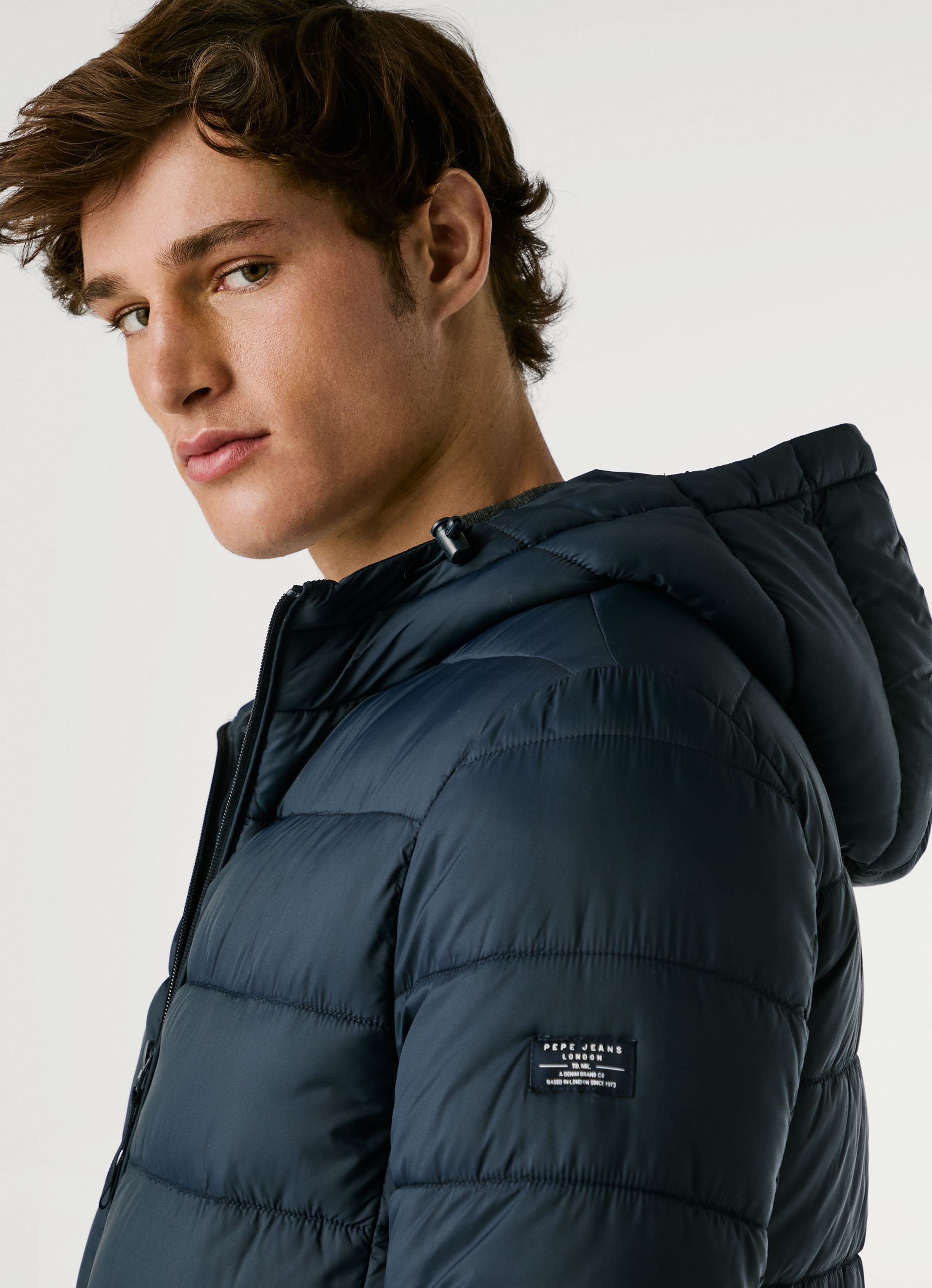 Pepe Jeans Steppjacke »PUFFER HOOD« mit Kapuze Regular Fit mit Kapuze