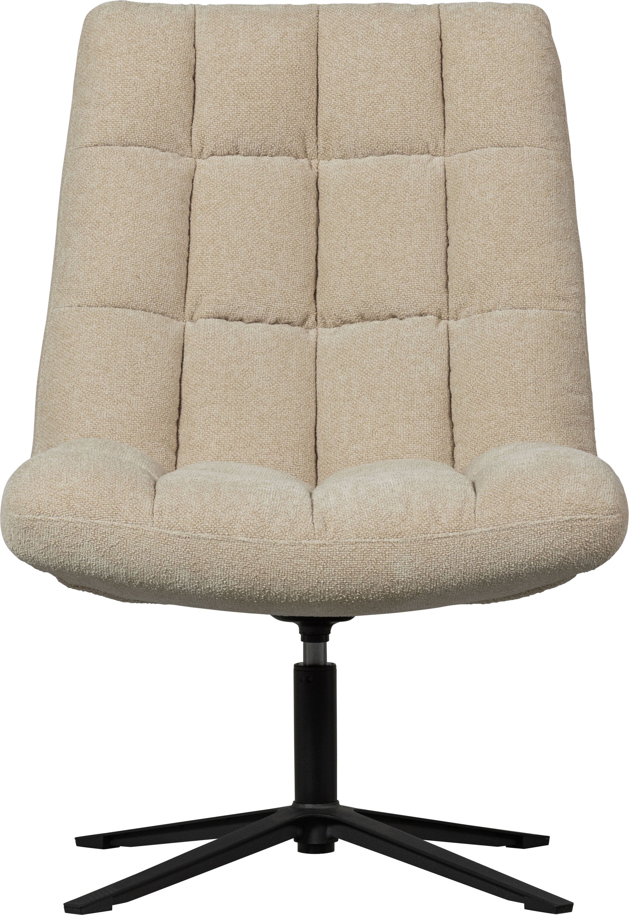 WOOOD Drehsessel »Job«, Bouclé-Polsterung, Relaxsessel, H 101 cm x B 70 cm