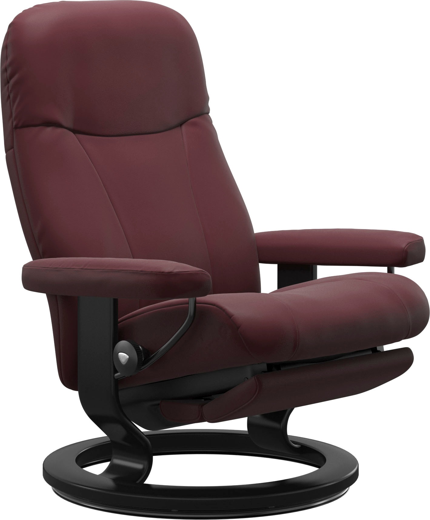 Stressless® Relaxsessel »Garda«, verstellbar, optional 2-motorisch, Größe M & L, Gestell Schwarz