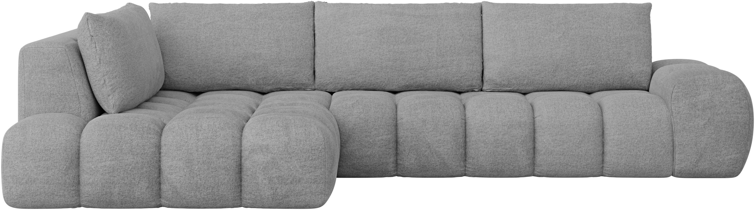 OTTO home Ecksofa »AZITA L-Form, XXL 352 cm Designsofa in Bubble-Opitk« los günstig online kaufen