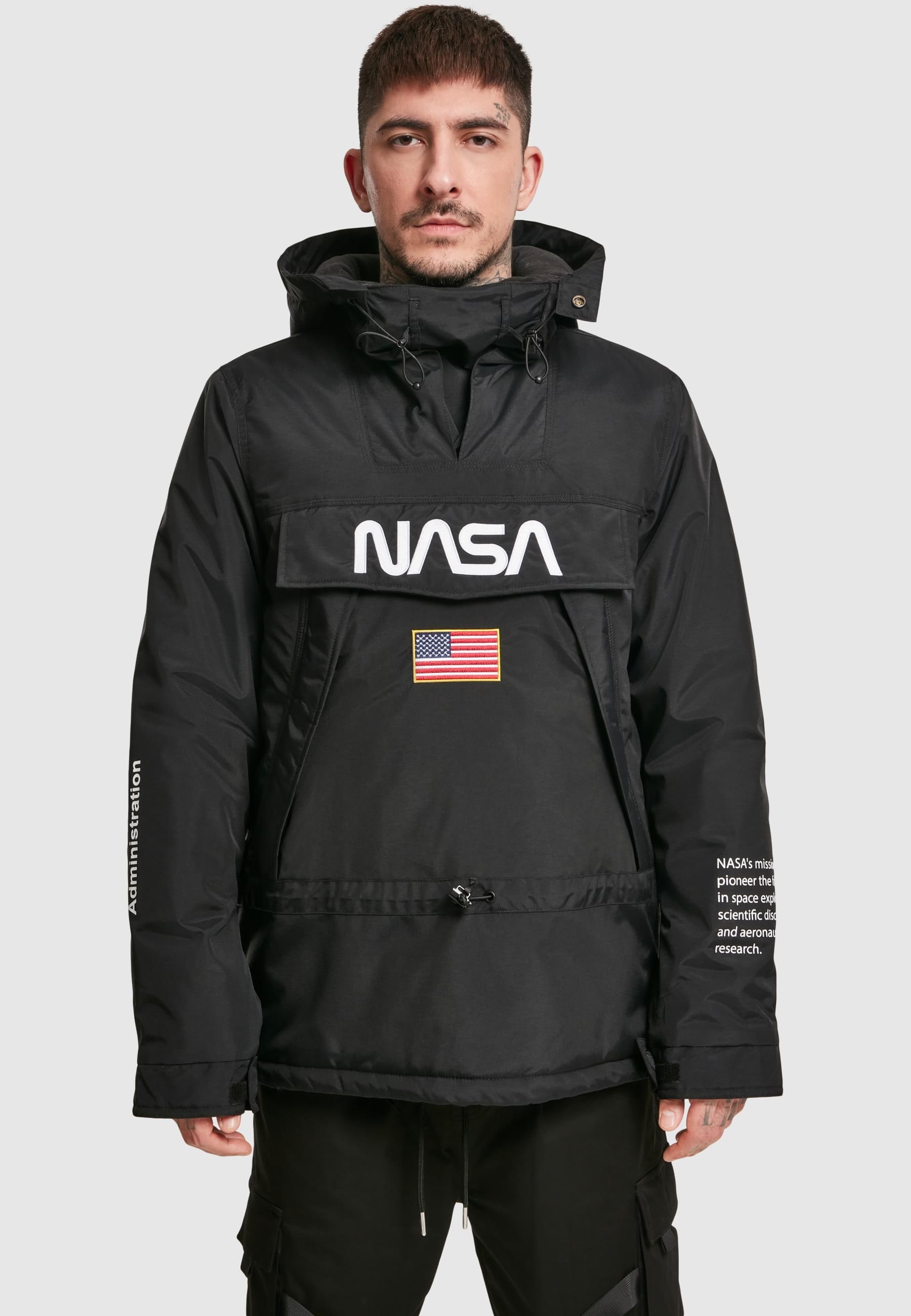 MisterTee Windbreaker »MisterTee Herren NASA Windbreaker« 1 Stk. tlg. ohne Kapuze