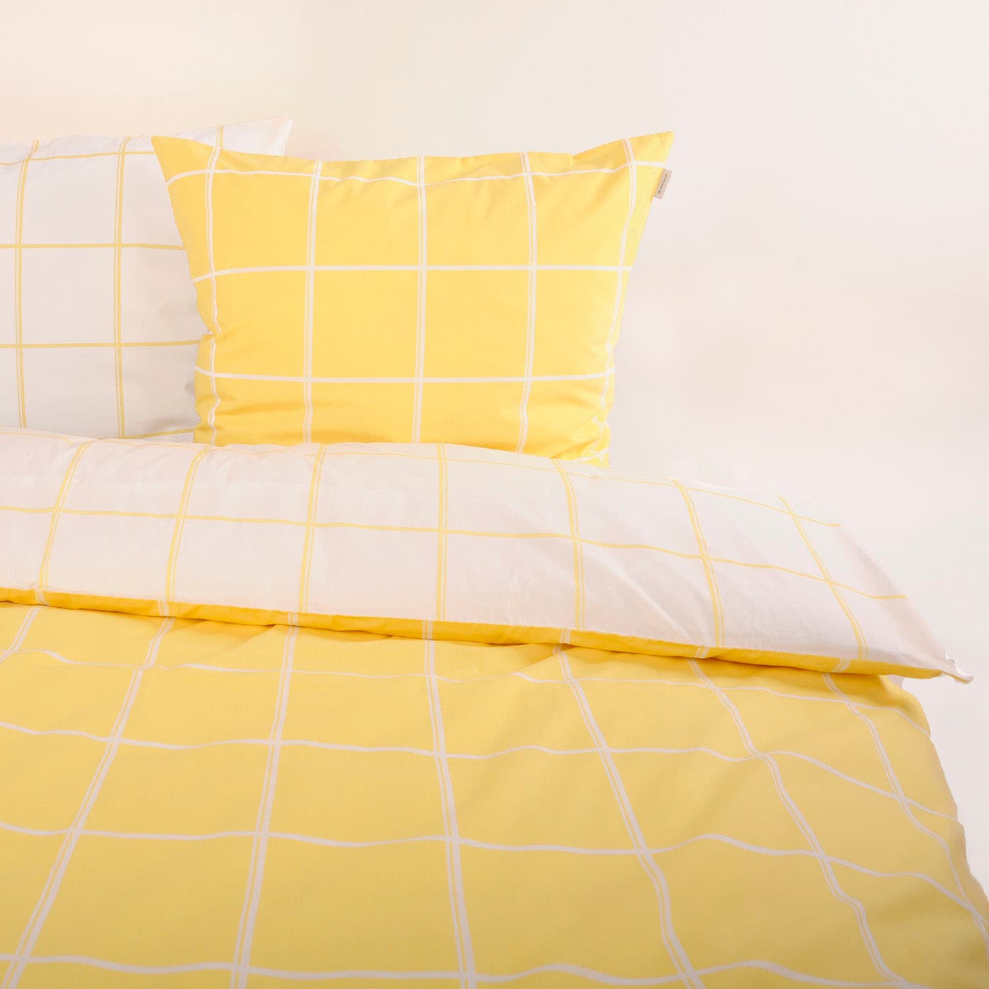TOM TAILOR HOME Bettwäsche »LARGE CHECK in Gr. 135x200cm oder 155x220cm«, new bedroom, gewebtes Label