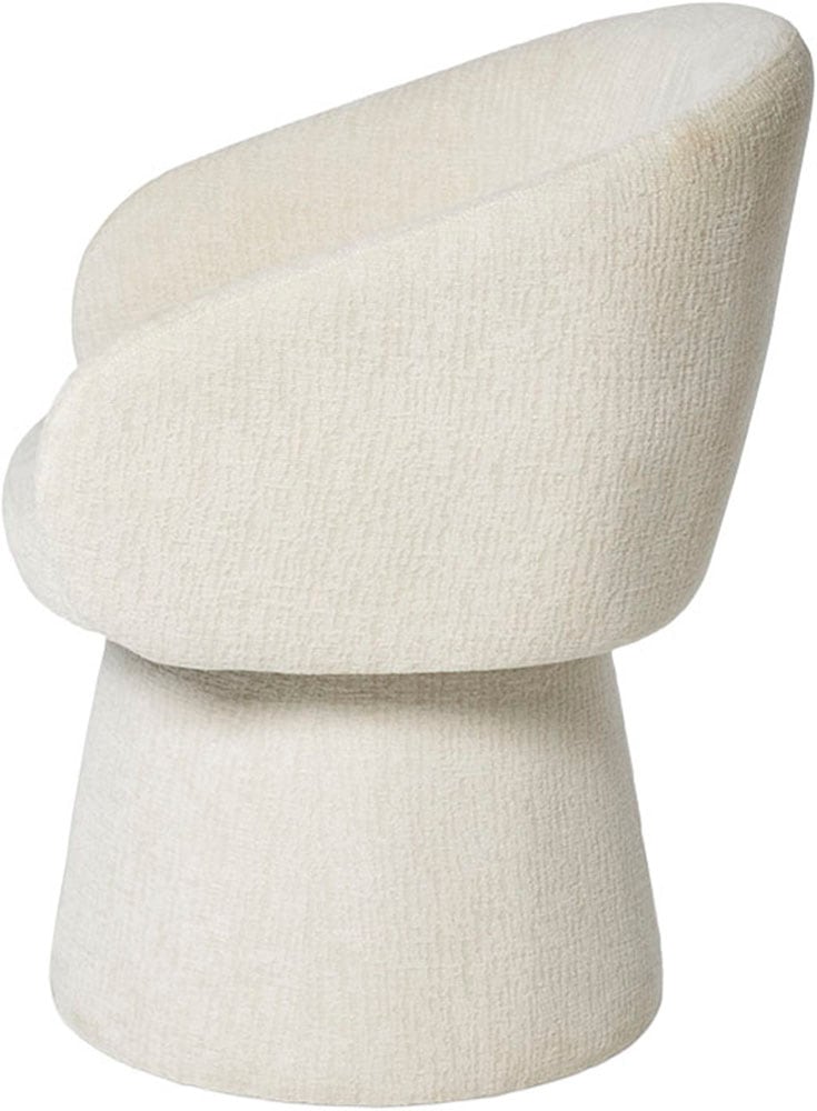 Jahnke Armlehnstuhl »DUKE TWIST« () 360° drehbar, gepolstert, mit Armlehnen, Kegelfuß mit Stoffbezug