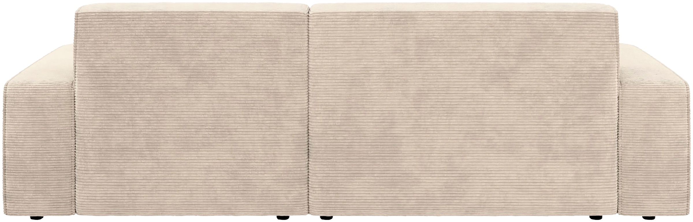 TRENDMANUFAKTUR Ecksofa »Graz, wahlweise mit Sitzvorschub und Bettkasten, L-Form, Breite 246 cm«, in Cord-, haustierfreundlichem LEO Struktur- oder LUMOS-3D-Bezug