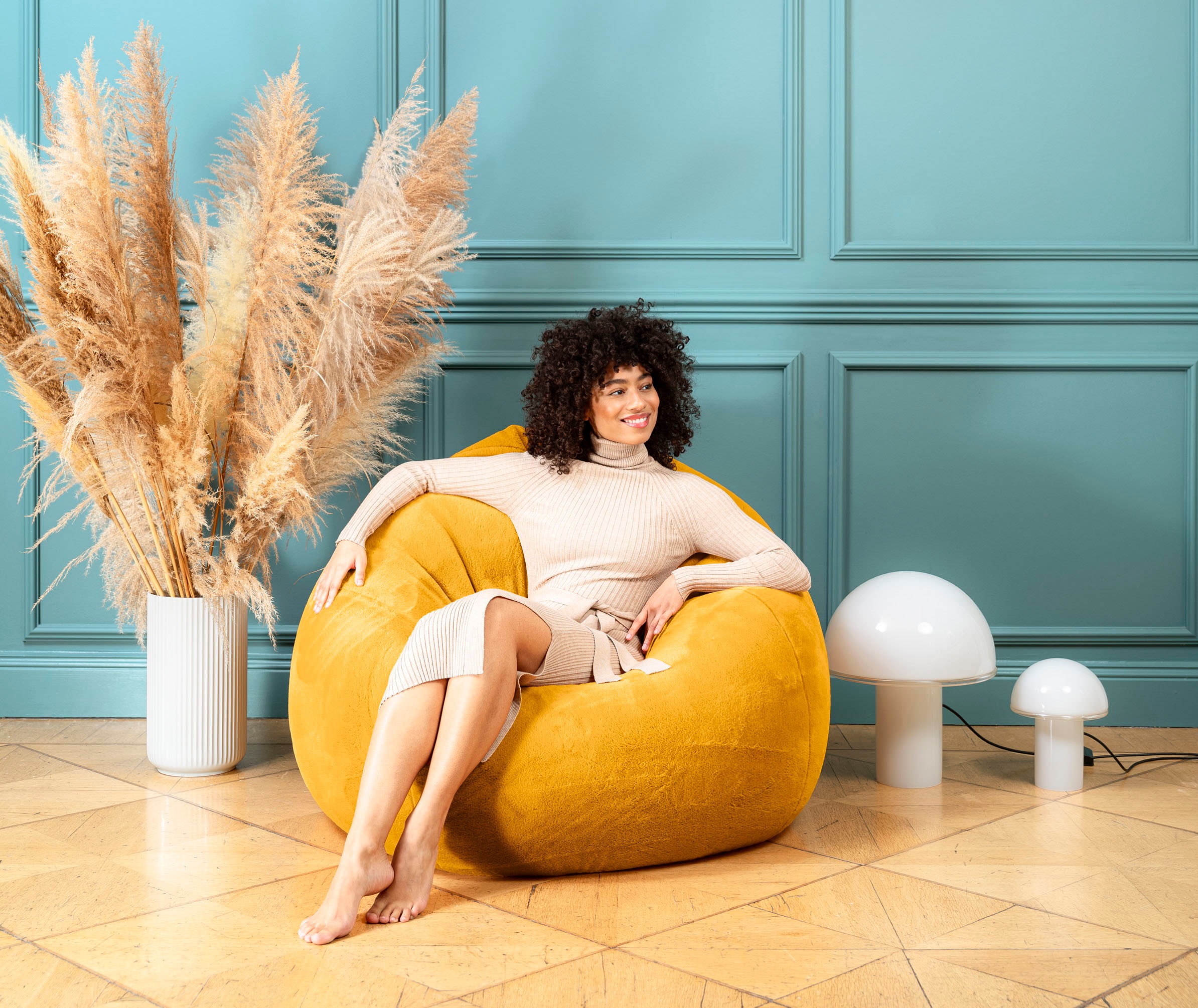 Magma Heimtex Sitzsack »Beanbag SOFTY XXL«, (1 St.)