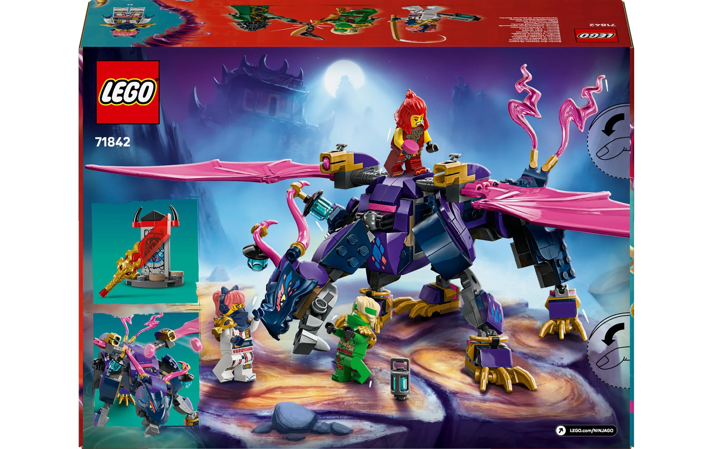 LEGO® Spielbausteine »Ninjago Rontu der Meisterdrache 71842«
