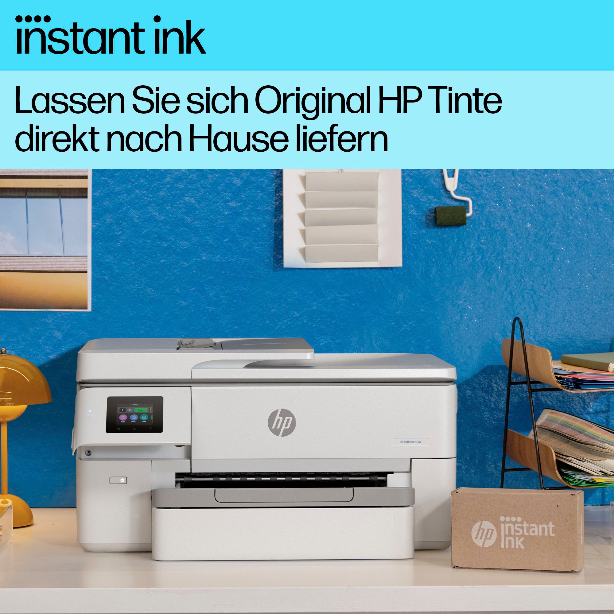 HP Multifunktionsdrucker »OfficeJet Pro 9720e A3«, 3 Monate gratis Drucken mit HP Instant Ink inklusive