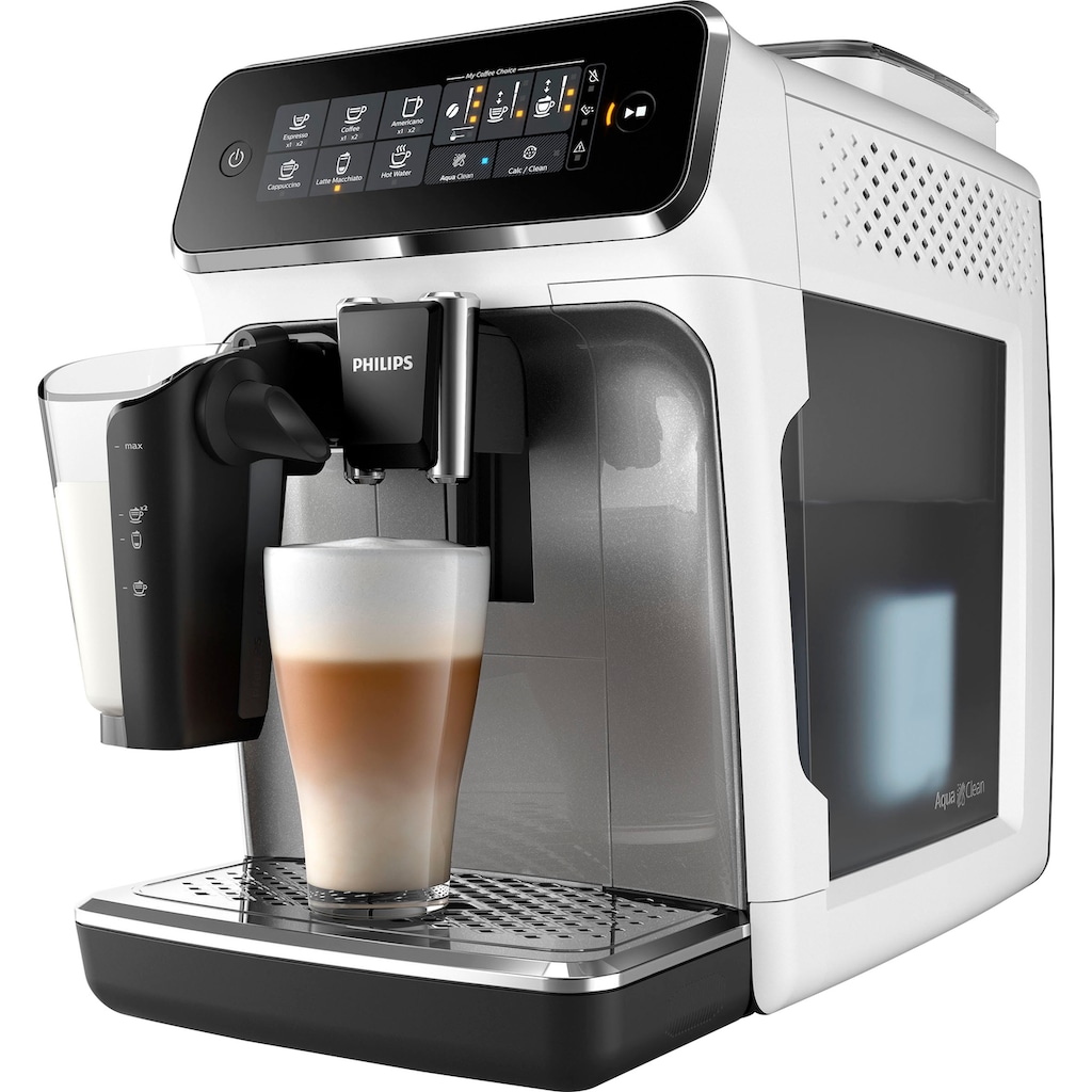 Philips Kaffeevollautomat »3200 Serie EP3243/70 LatteGo«, weiß