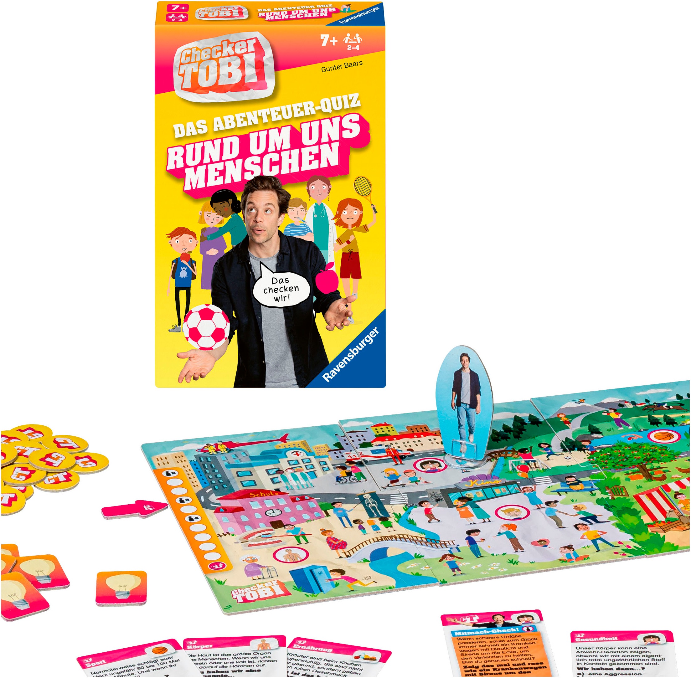 Ravensburger Spiel »Checker Tobi: Rund um uns Menschen« Made in Europe