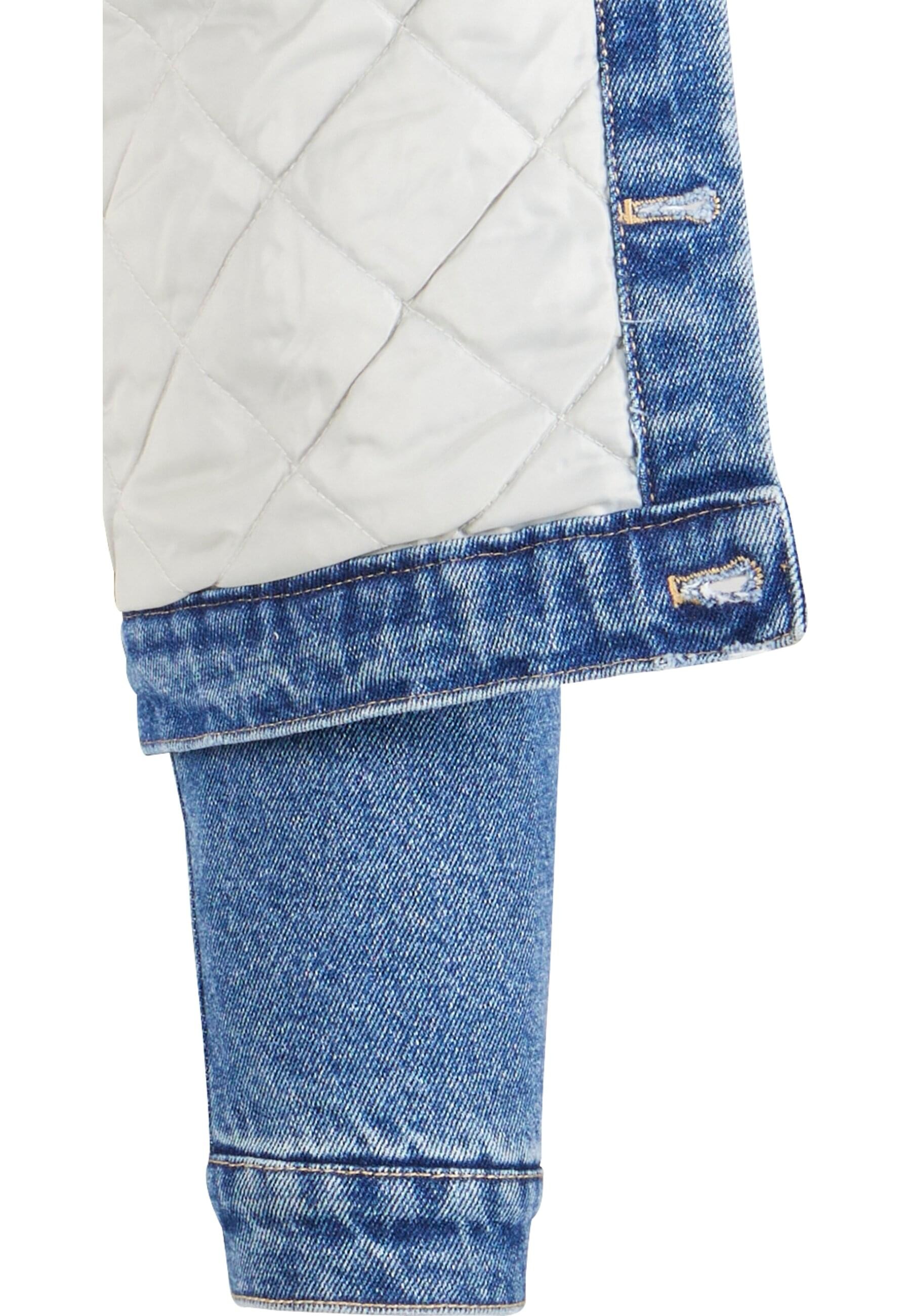 Karl Kani Jeansjacke »Karl Kani Herren KM224-062-1 KK Old English Denim Jacket« 1 Stk. tlg. ohne Kapuze