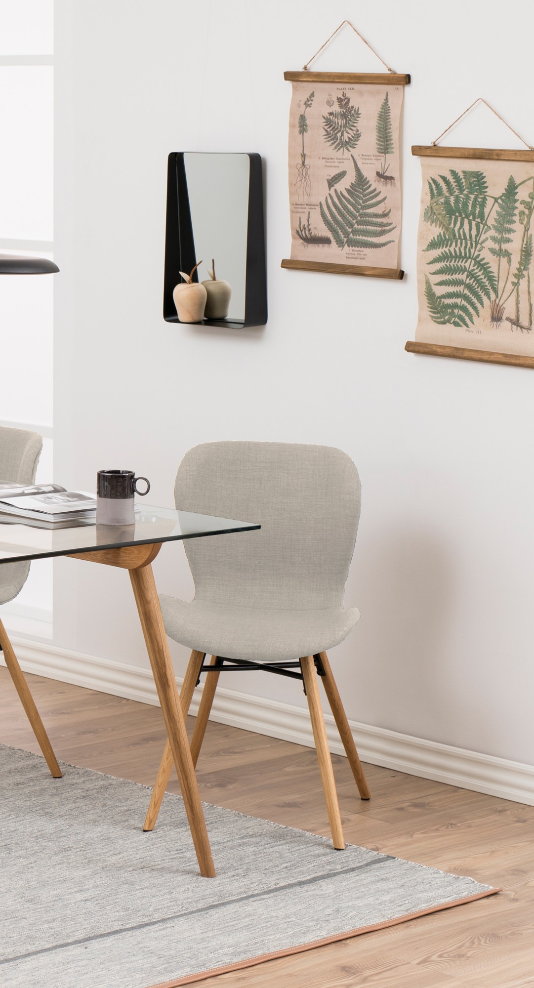 ACTONA GROUP Esszimmerstuhl (Set) 2 Stk.in verschiedenen Bezugsqualitäten