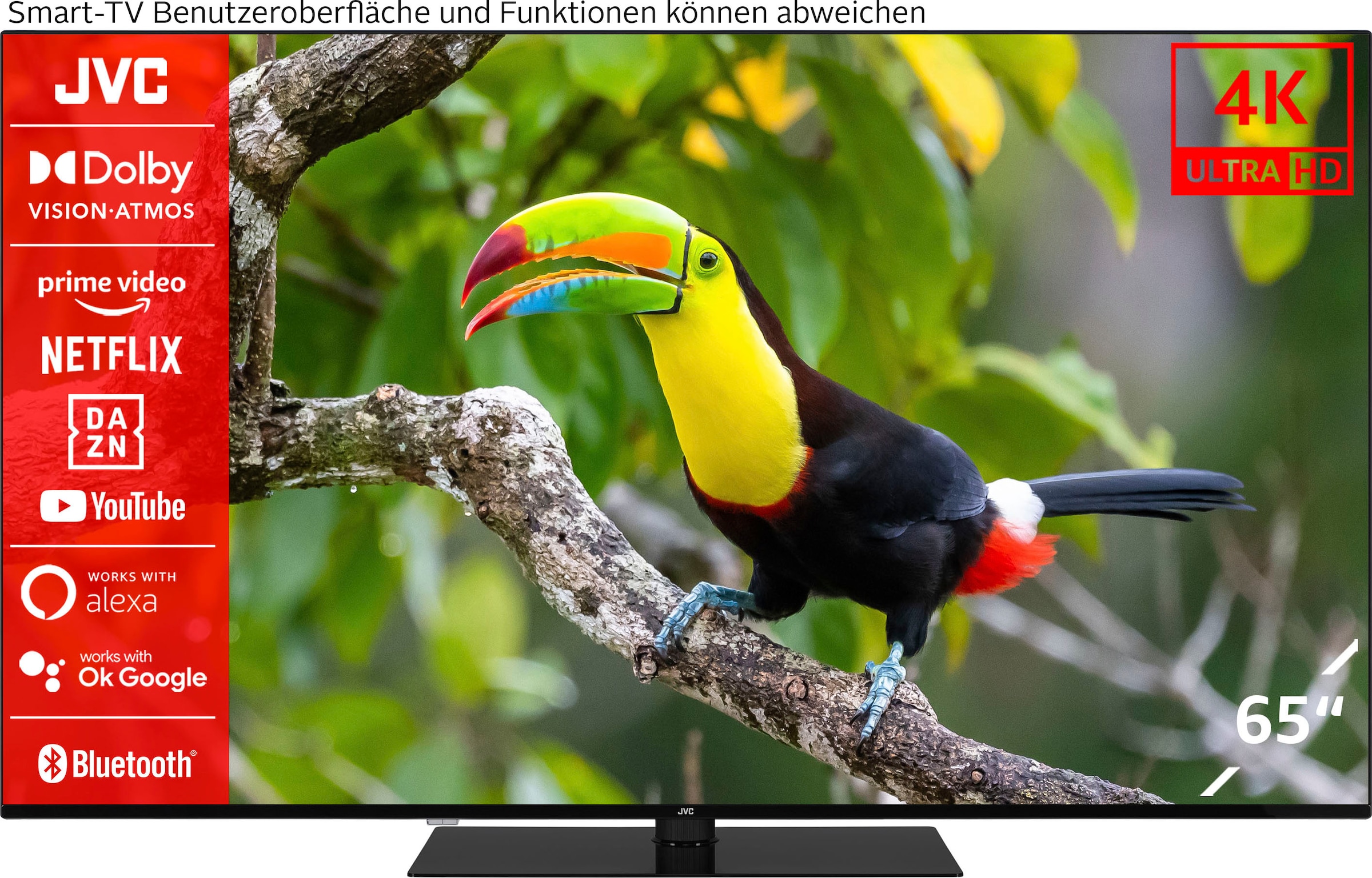 LED-Fernseher »LT-65VU6355«, 4K Ultra HD, Smart-TV