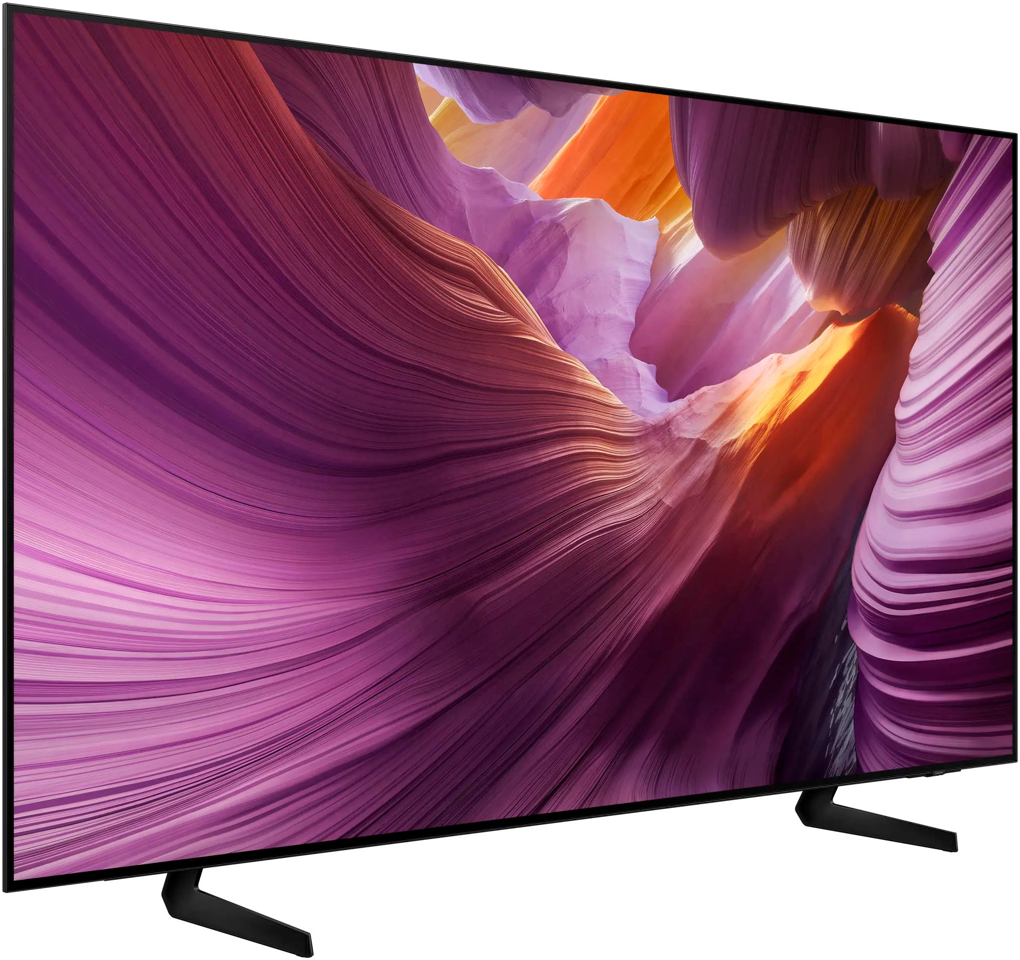 Samsung OLED-Fernseher »GQ77S85FAE«, 4K Ultra HD, Smart-TV, HDR Pro & Glare Free, Dolby Atmos & AI Sound, Gaming Hub, bis zu 165Hz