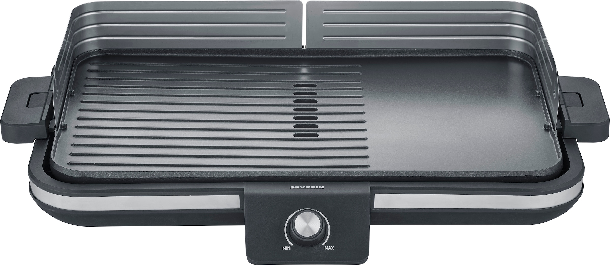 Severin Tischgrill »Plancha, PG 8564«, 2300 W, Nach wenigen Minuten kann der Grillspaß beginnen