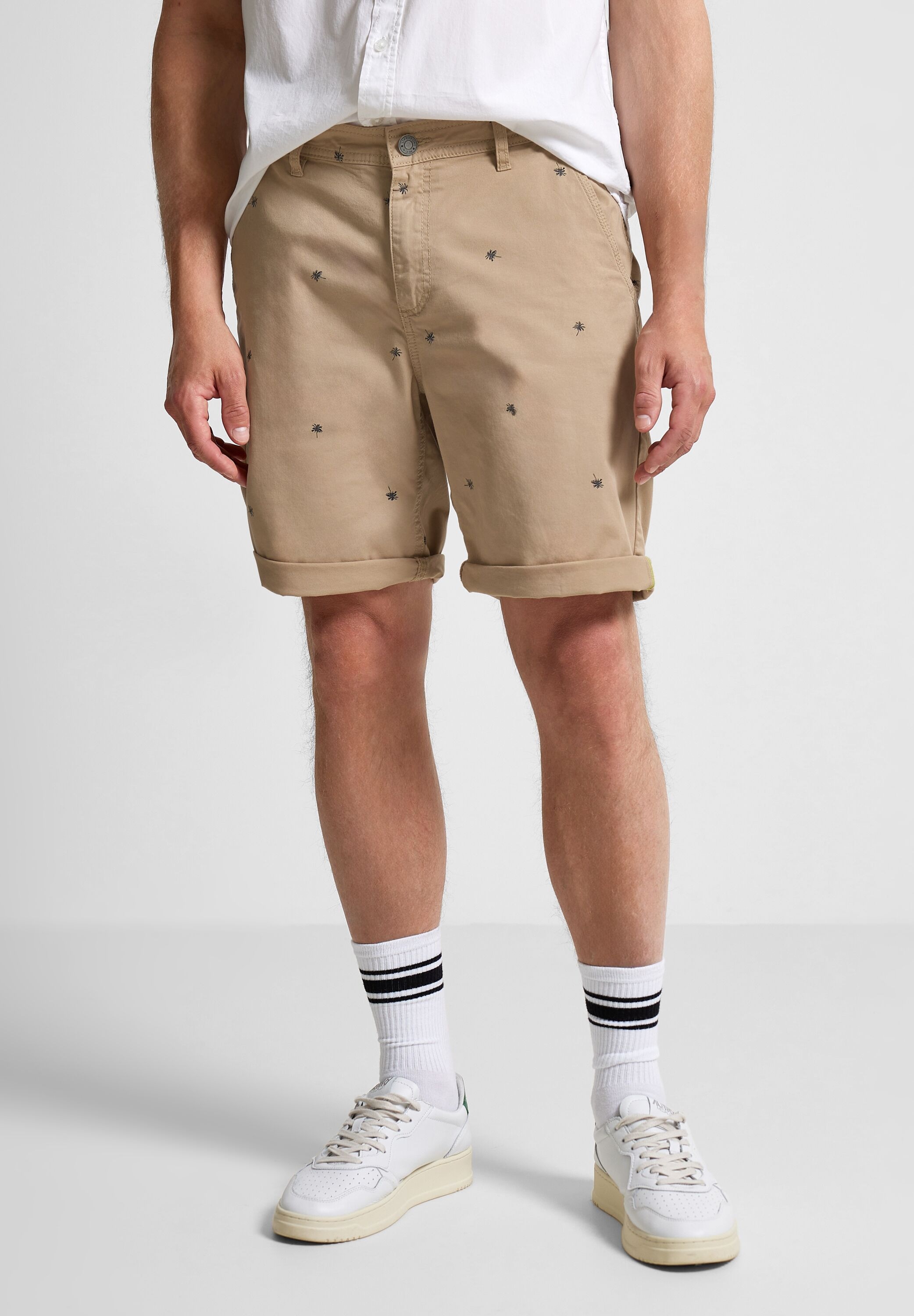Bild von STREET ONE MEN Shorts, mit allover Print