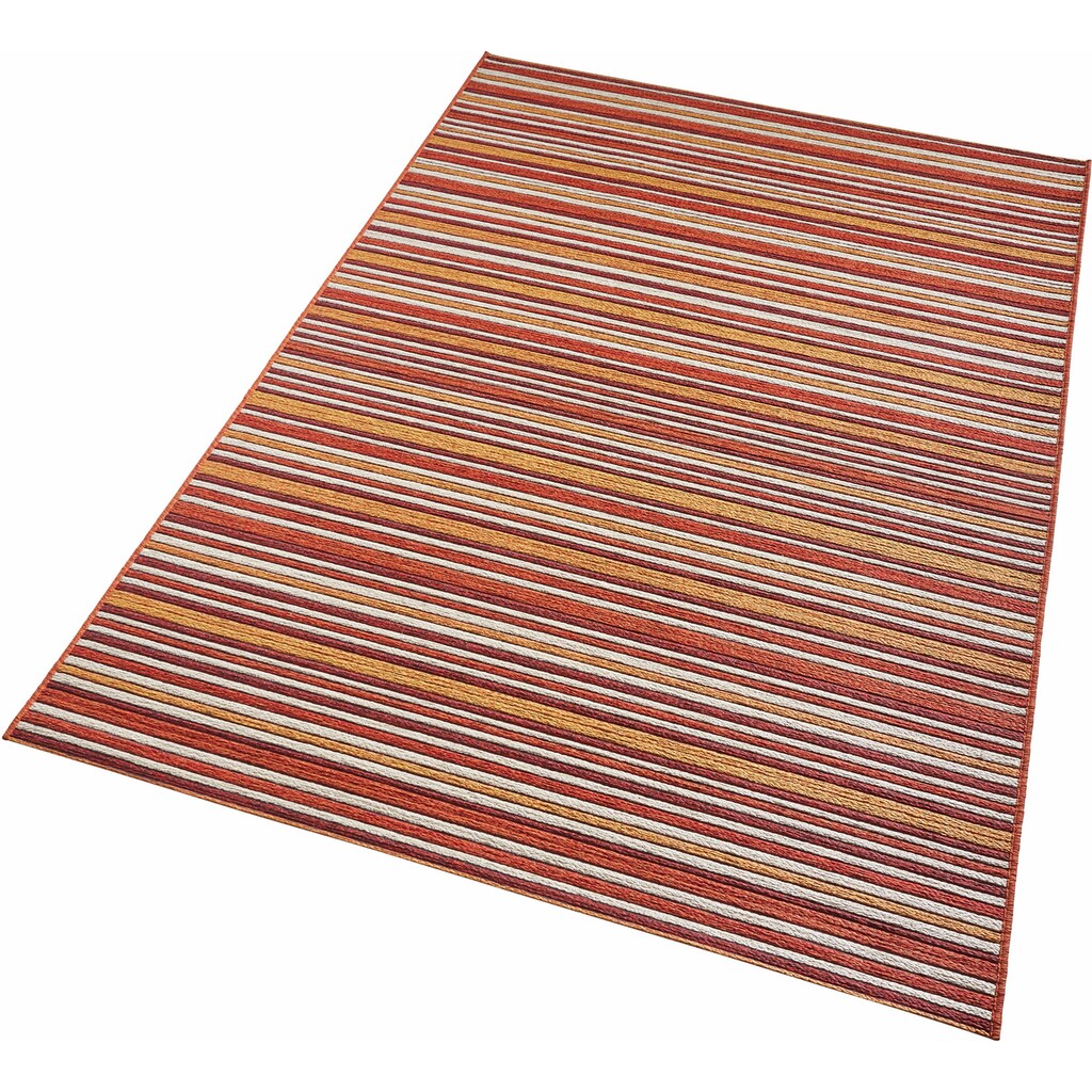 NORTHRUGS Teppich »Bamboo«, rechteckig, In-und Outdoor geeignet, Strapazierfähig und pflegeleicht, Flachgewebe