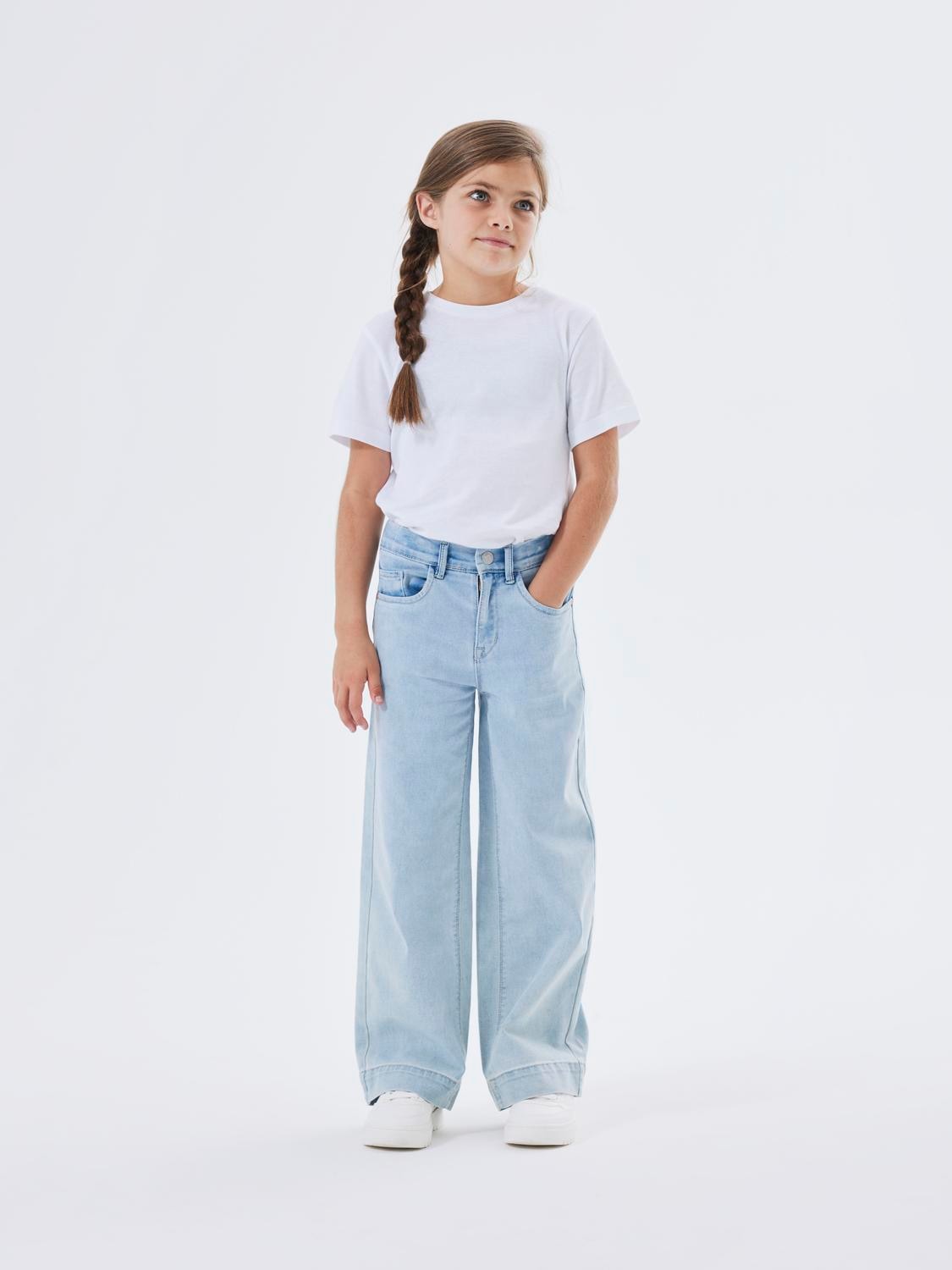 Name It Weite Jeans »NKFROSE HW WIDE JEANS 1356-ON NOOS«