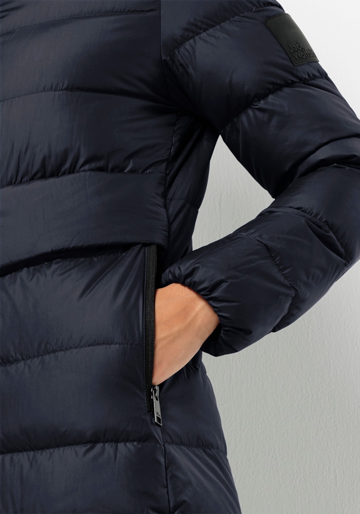 Jack Wolfskin Daunenmantel »LENAUPLATZ COAT W«