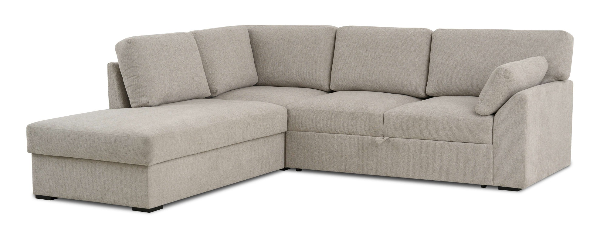 Home affaire Ecksofa »Citry«, Breite 242 cm, Chenille, Bettfunktion, Bettkasten, L-Form