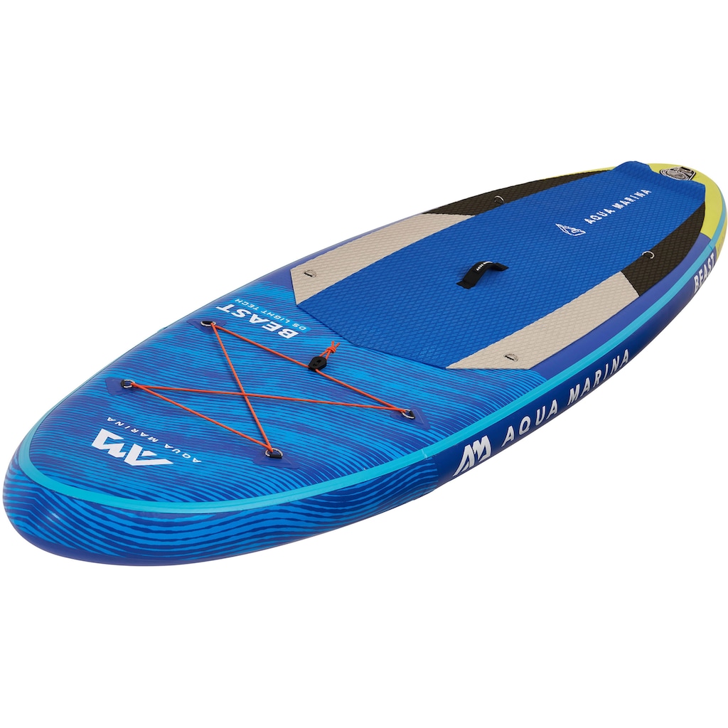 Aqua Marina Inflatable SUP-Board »Beast Stand-Up«, (Set, 6 tlg., mit Paddel, Pumpe und Transportrucksack)