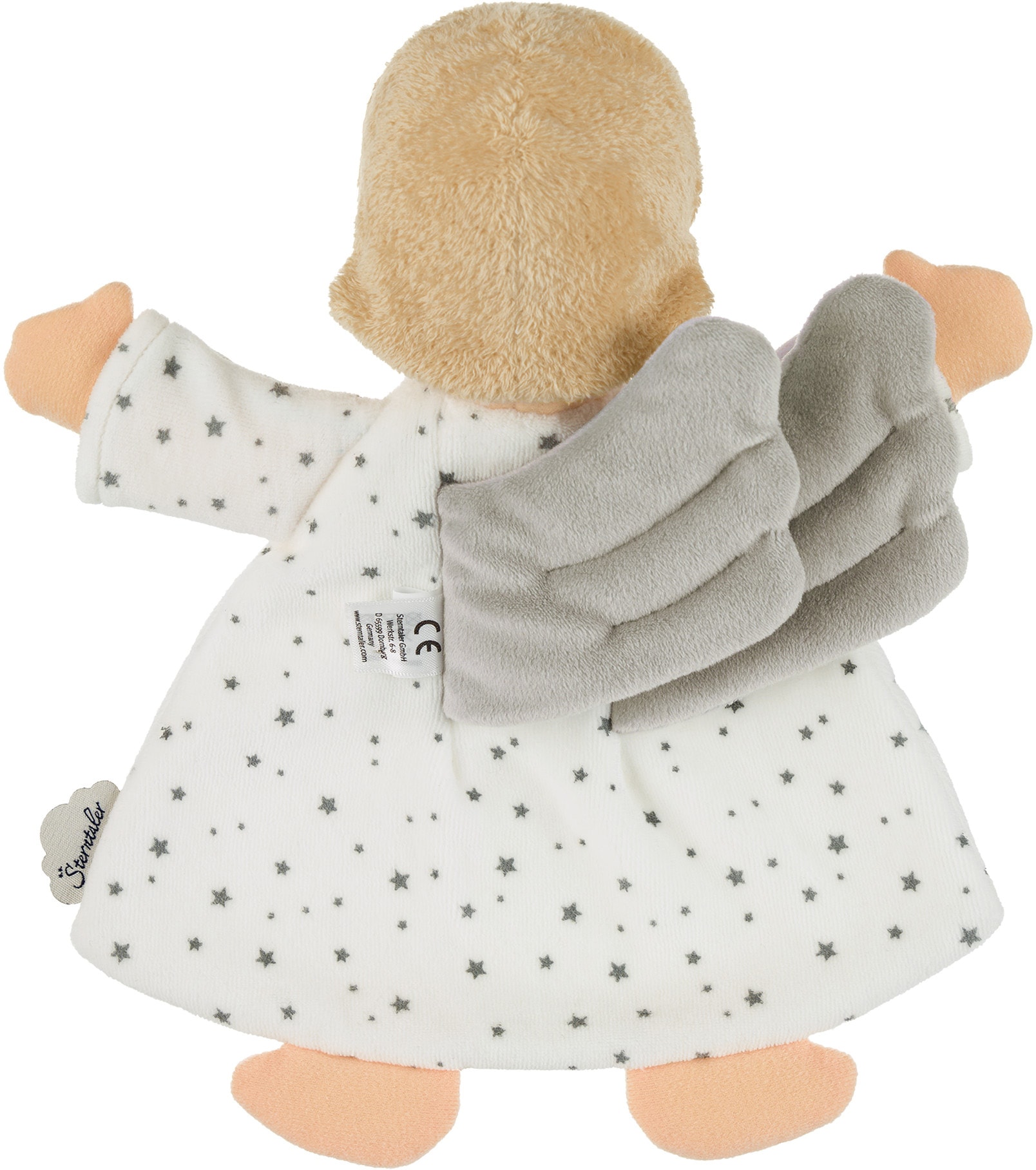 Sterntaler® Schmusetuch »Schutzengel M«, mit integrierter Rassel und Geschenkbox