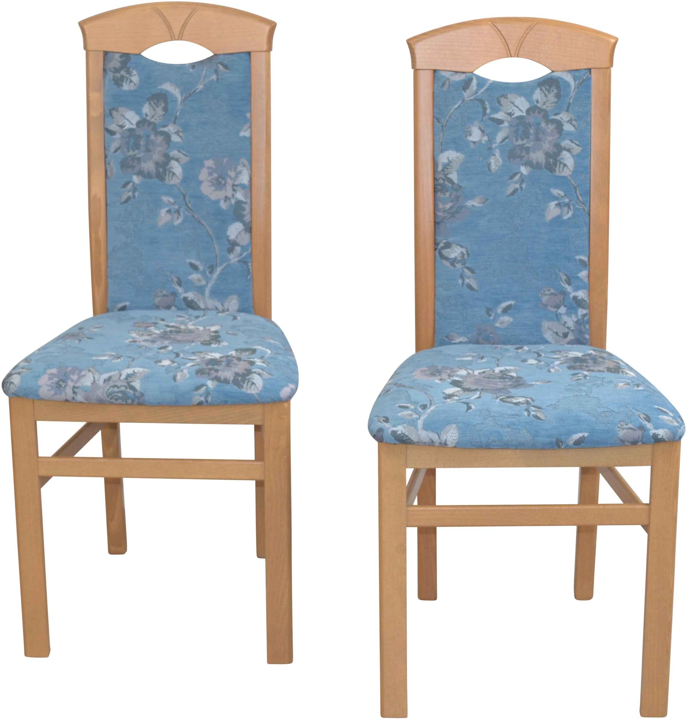 HOFMANN LIVING AND MORE Esszimmerstuhl, (Set), 2 St., Webstoff-Polyester günstig online kaufen